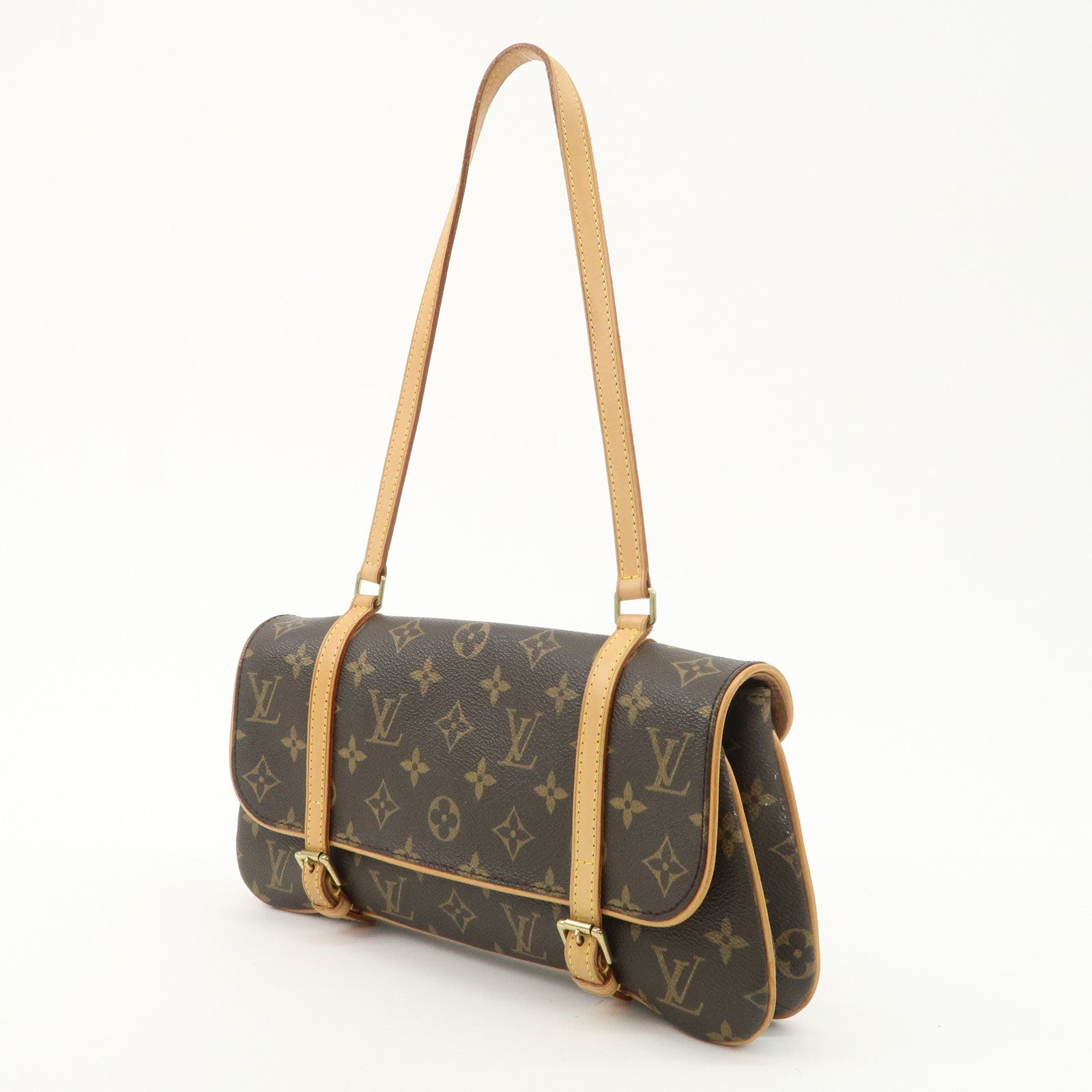 Louis Vuitton Monogram Marelle Shoulder Bag Brown M51157 Used