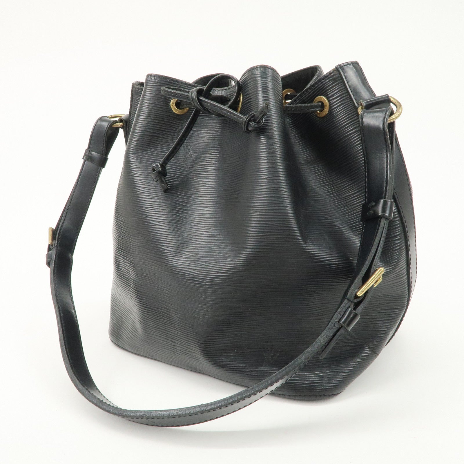 Louis Vuitton Epi Petit Noe Shoulder Bag Noir Black M59012