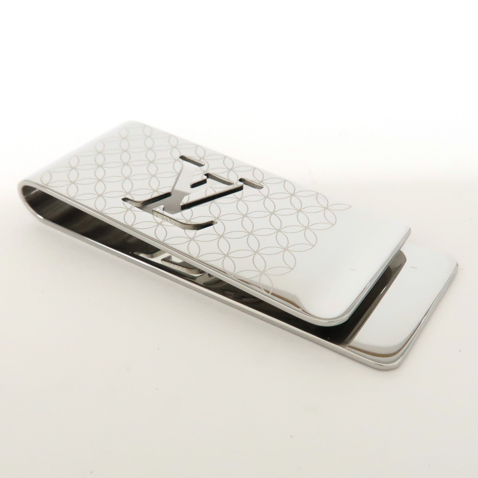 Louis Vuitton Pince a Billets Champs Elysees Metal Money Clip M65041