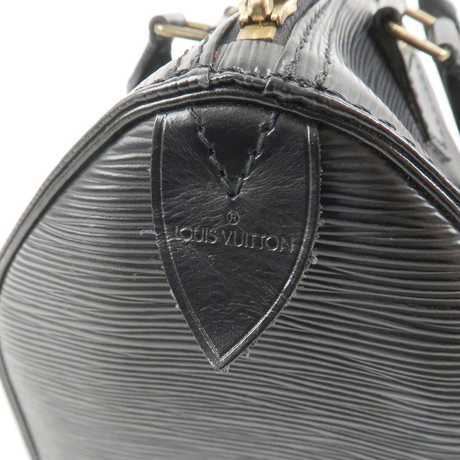 Louis Vuitton Epi Speedy 25 Boston Bag Hand Bag Noir Black M43012