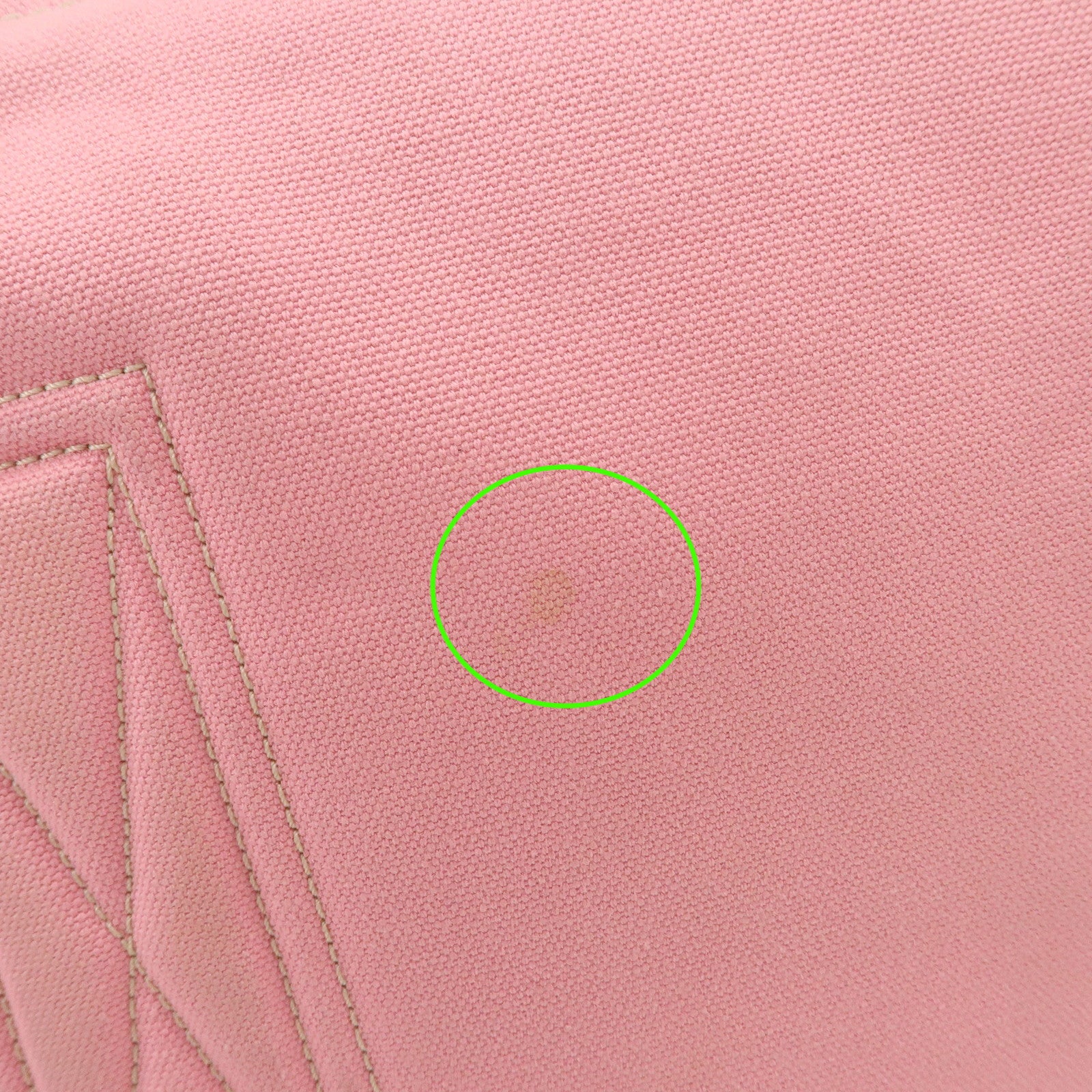 CHANEL Sport Line Canvas Boston Bag Hand Shoulder Bag Ivory Pink