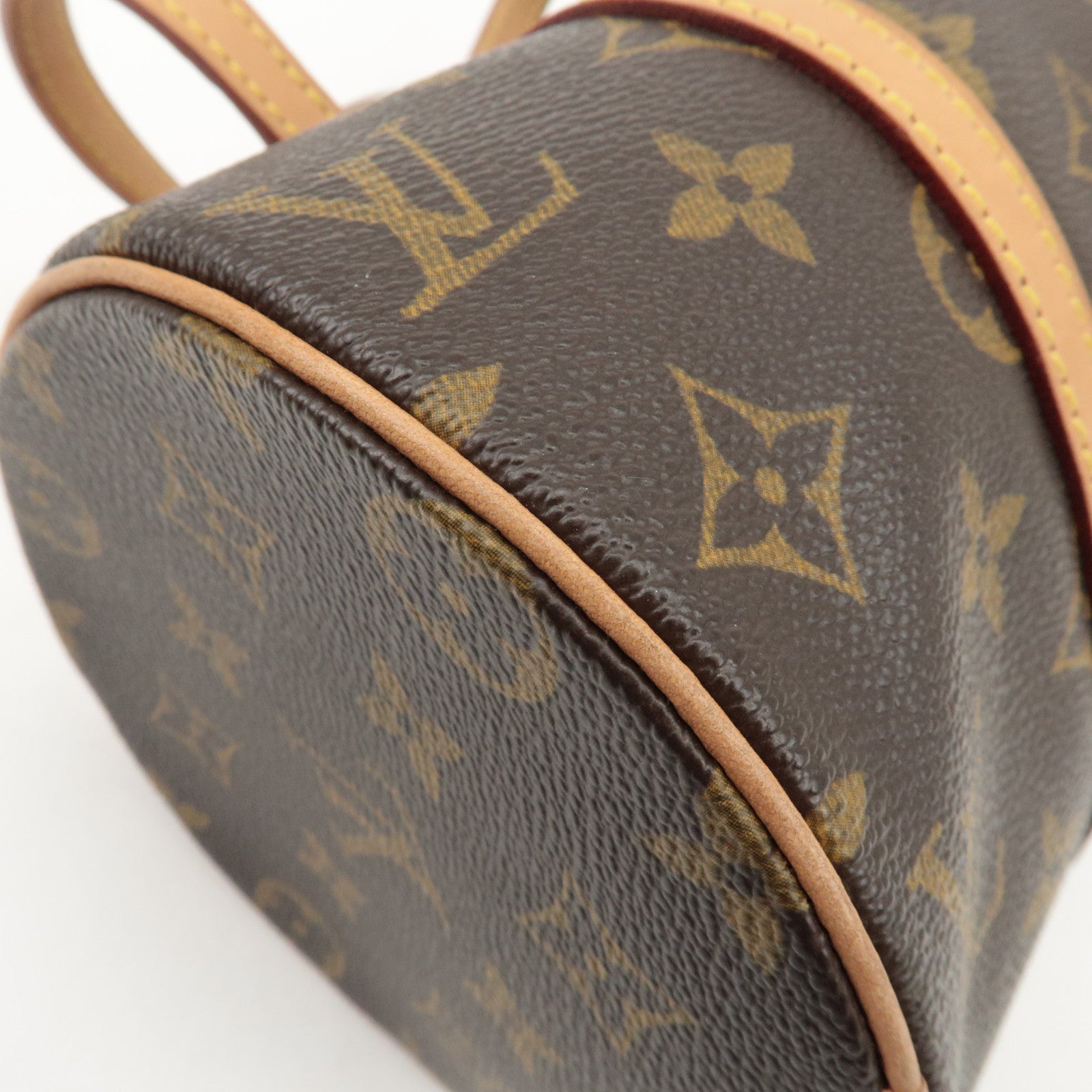Louis Vuitton Monogram Papillon 26 Hand Bag New Style M51386 Used