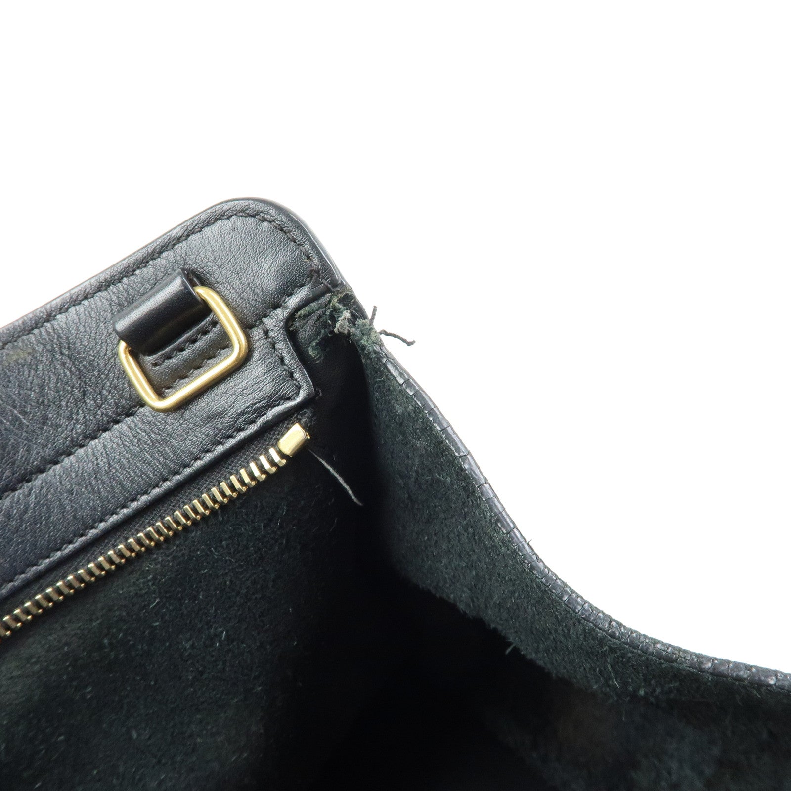 SAINT LAURENT PARIS Petit Cabas Y Line Leather 2WayBag Black 311210