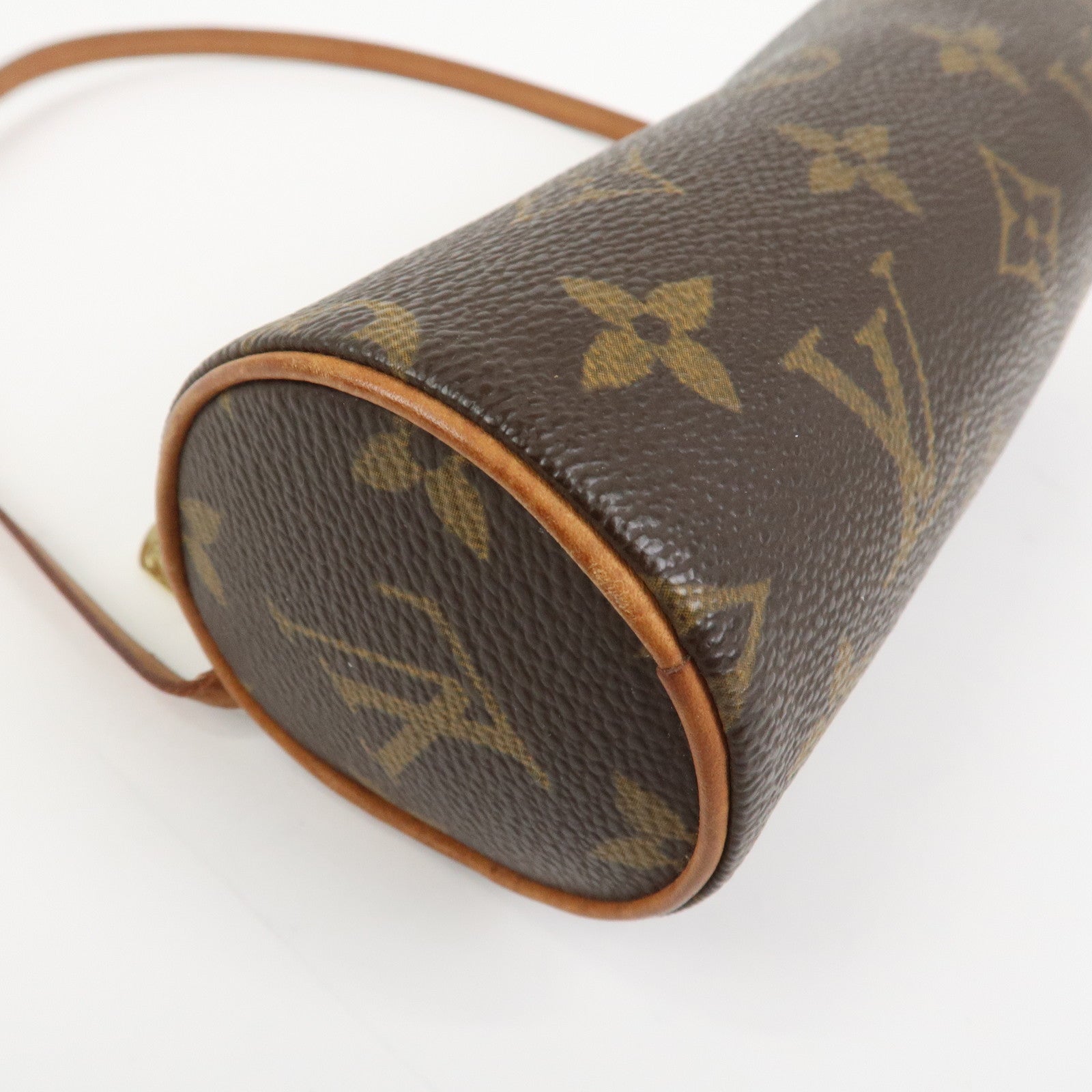 Louis Vuitton Monogram Set of 2 Mini Pouch for Papillon Bag Brown