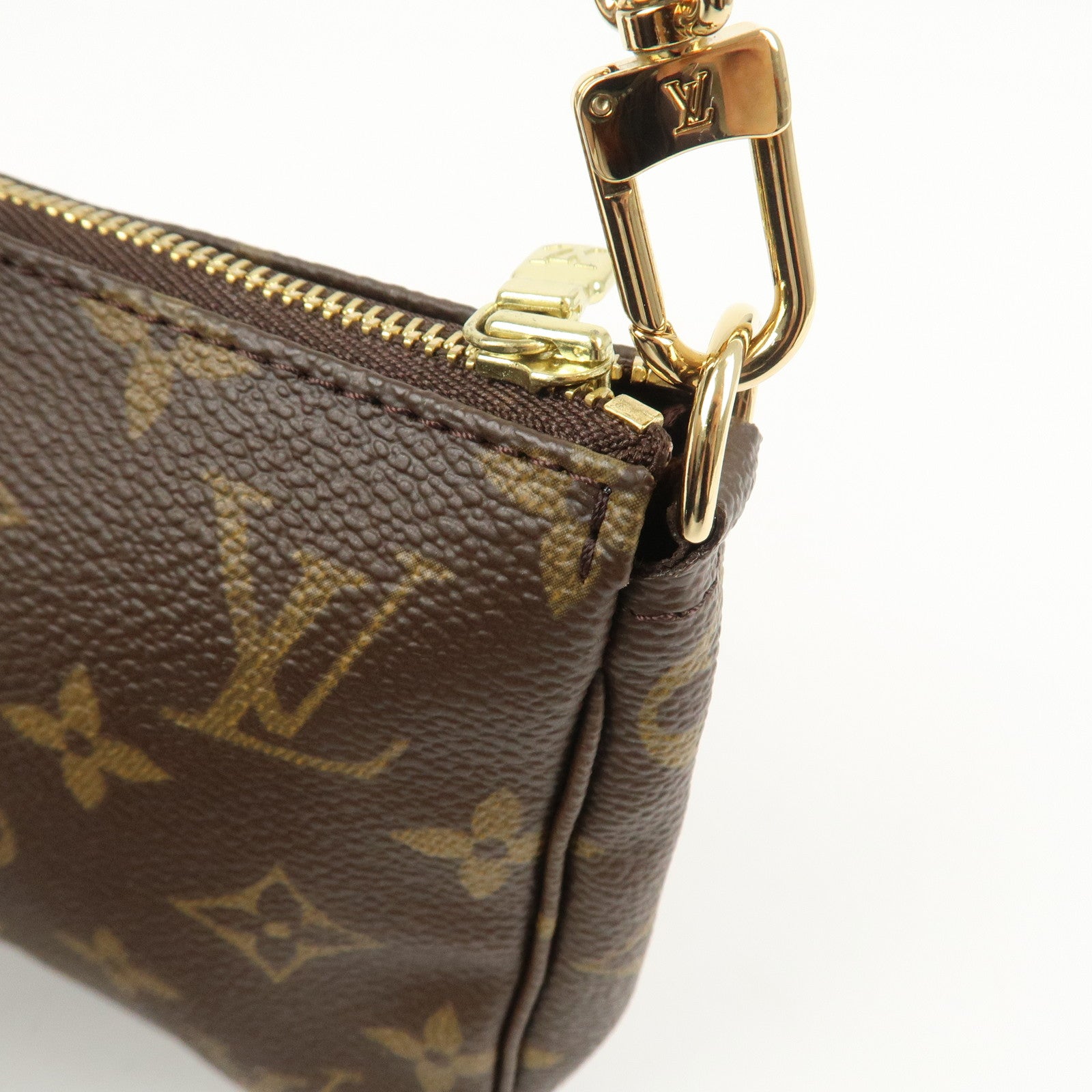Louis Vuitton Monogram Pochette Accessoires Pouch Hand Bag M51980