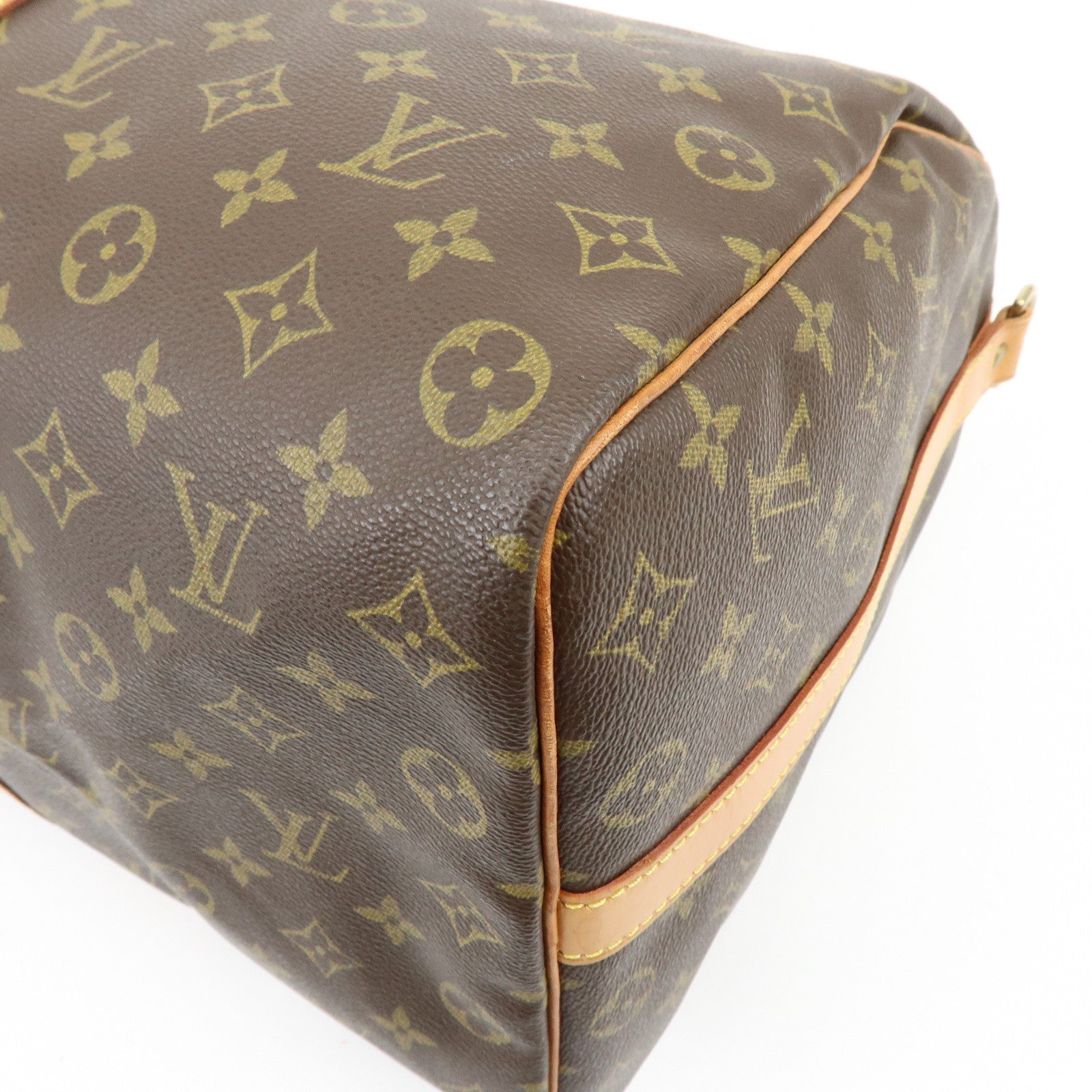 Louis Vuitton Monogram Keep All Bandouliere 50 Boston Bag M41416