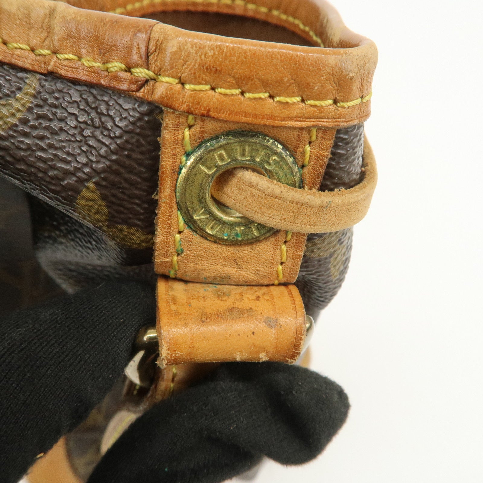 Louis Vuitton Monogram Noe Shoulder Bag Hand Bag Brown M42224