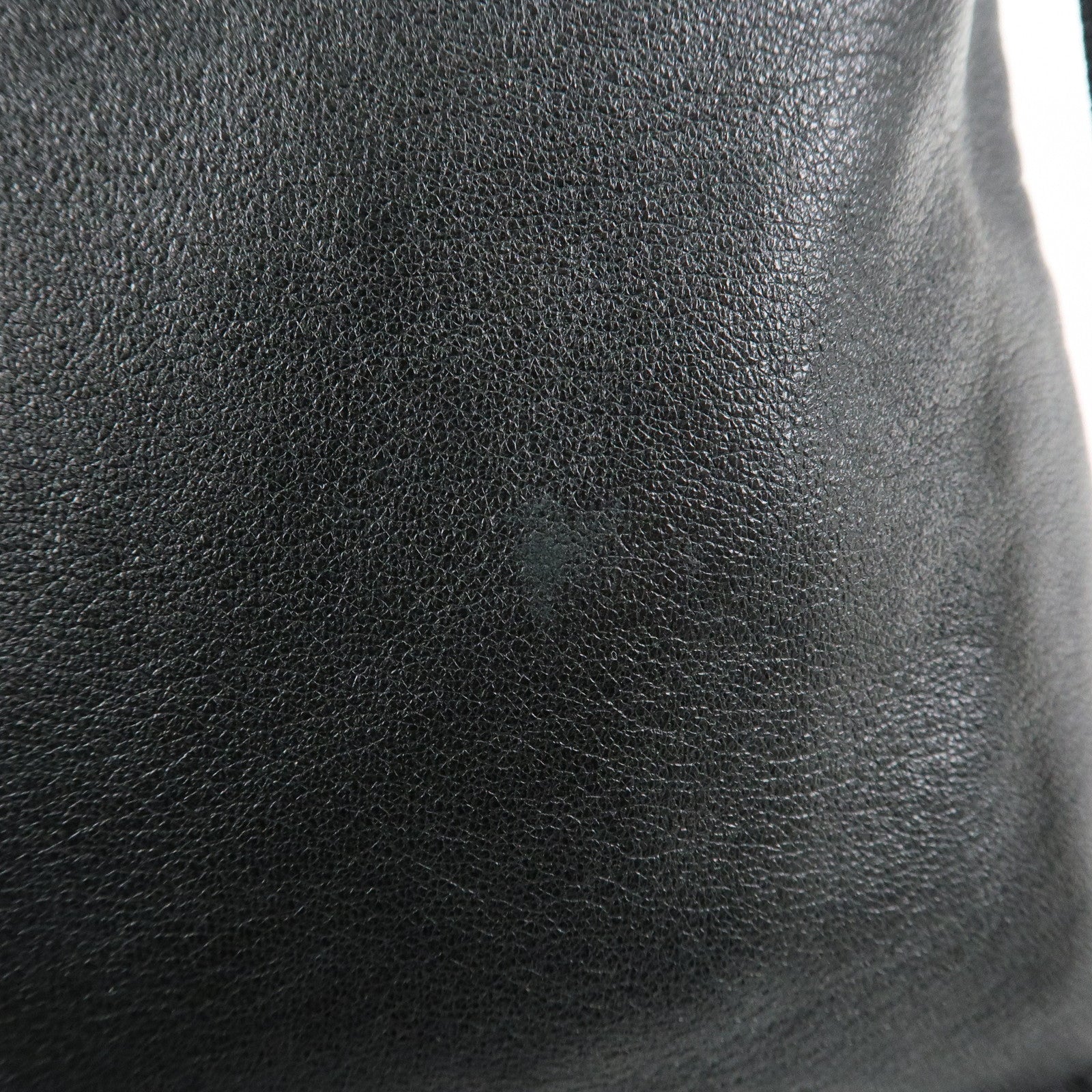 SAINT LAURENT PARIS Leather BackPack Rucksack Black Used