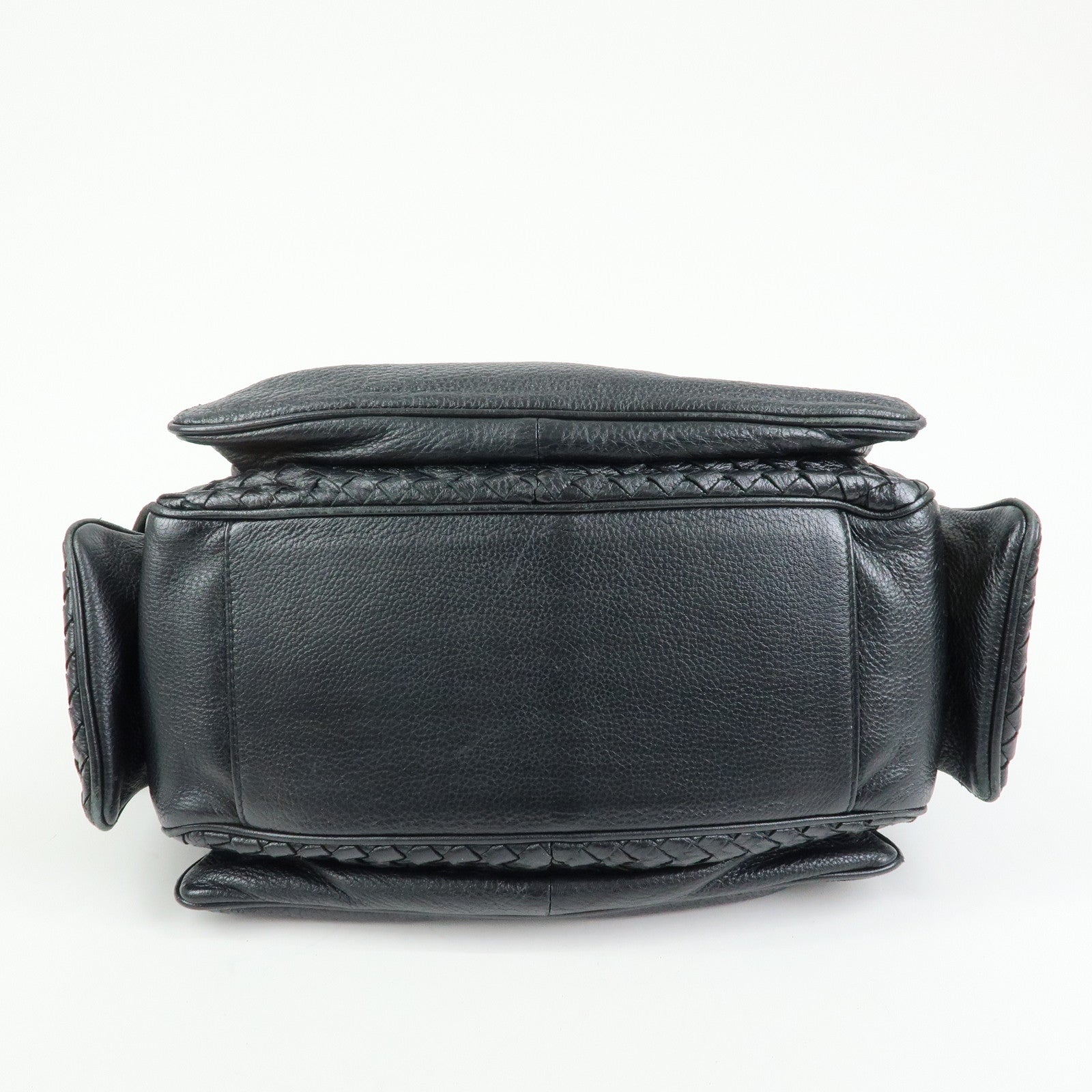 BOTTEGA VENETA Cocker intrecciato Leather Shoulder Bag 144413
