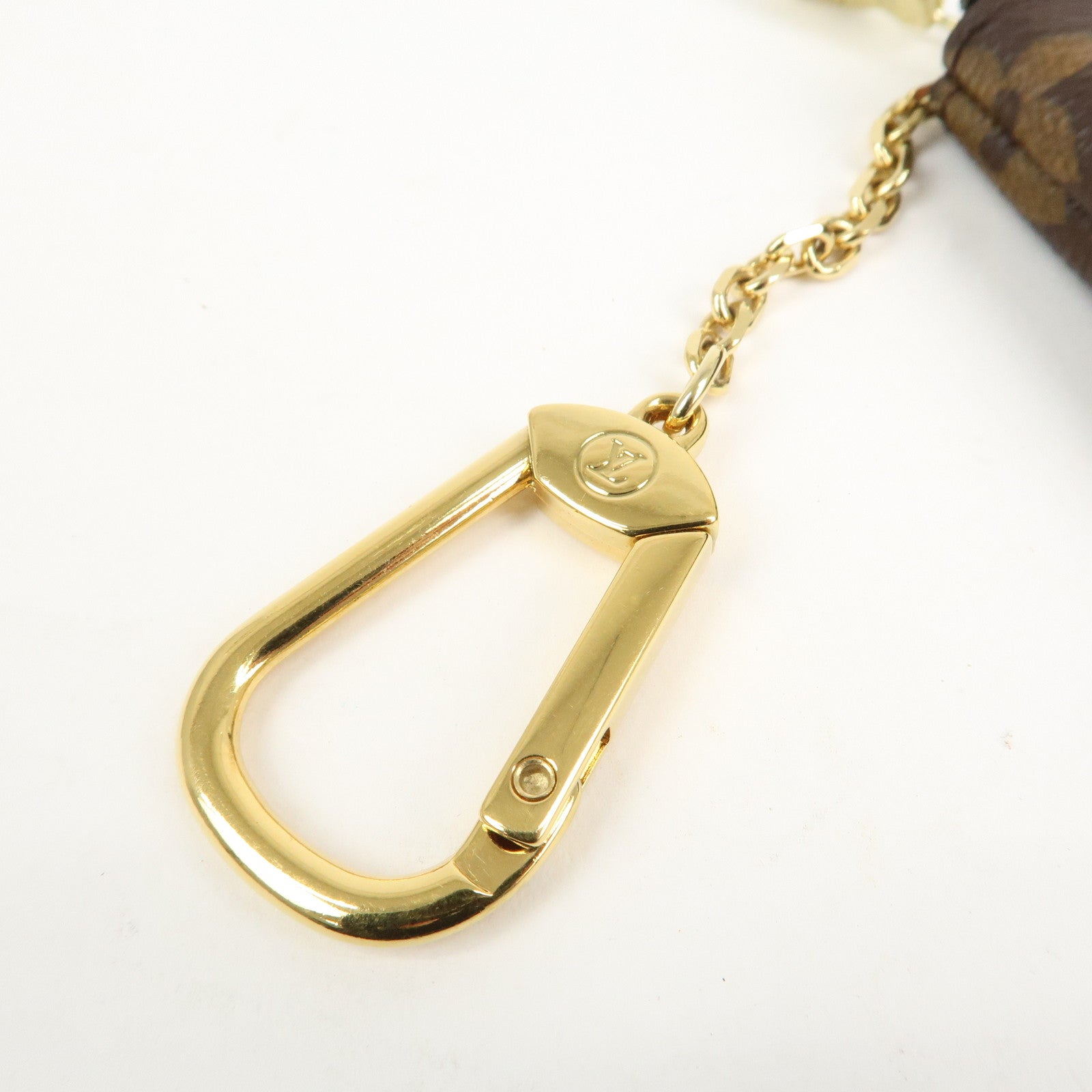 Louis Vuitton Monogram Pochette Cles Coin Case Key Case M62650