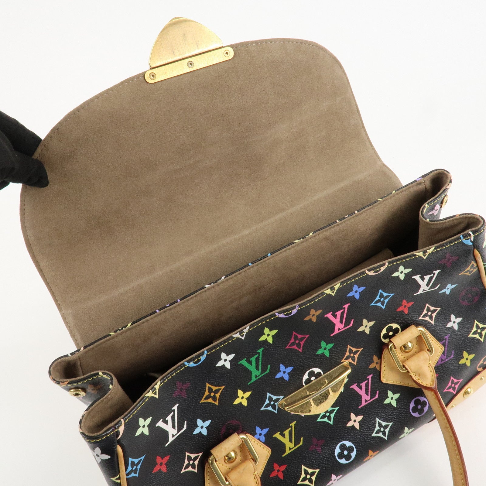 Louis Vuitton Monogram Beverly GM Shoulder Bag Noir M40202 Used