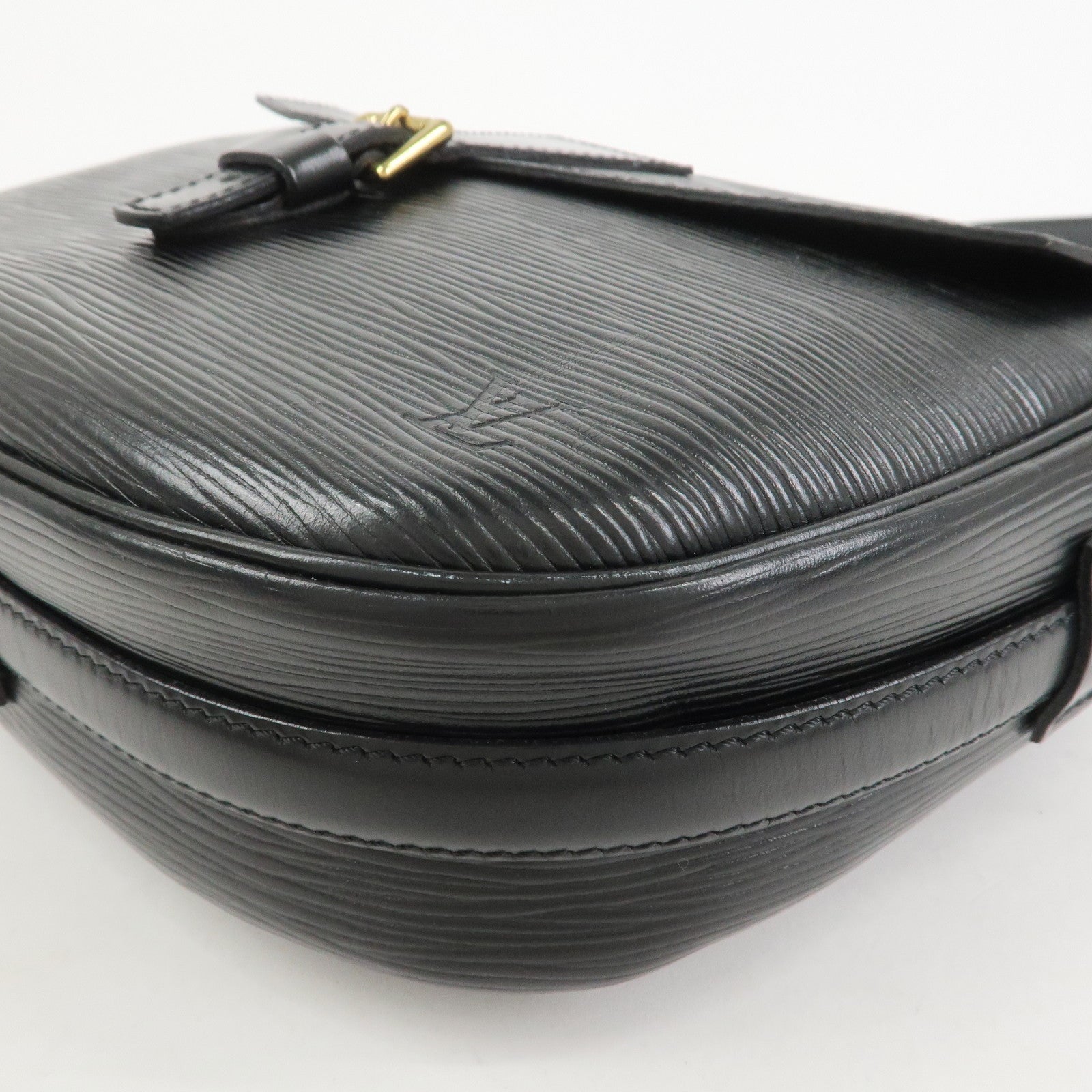 Louis Vuitton Epi Jeune Fille Shoulder Crossbody Bag Noir M52152