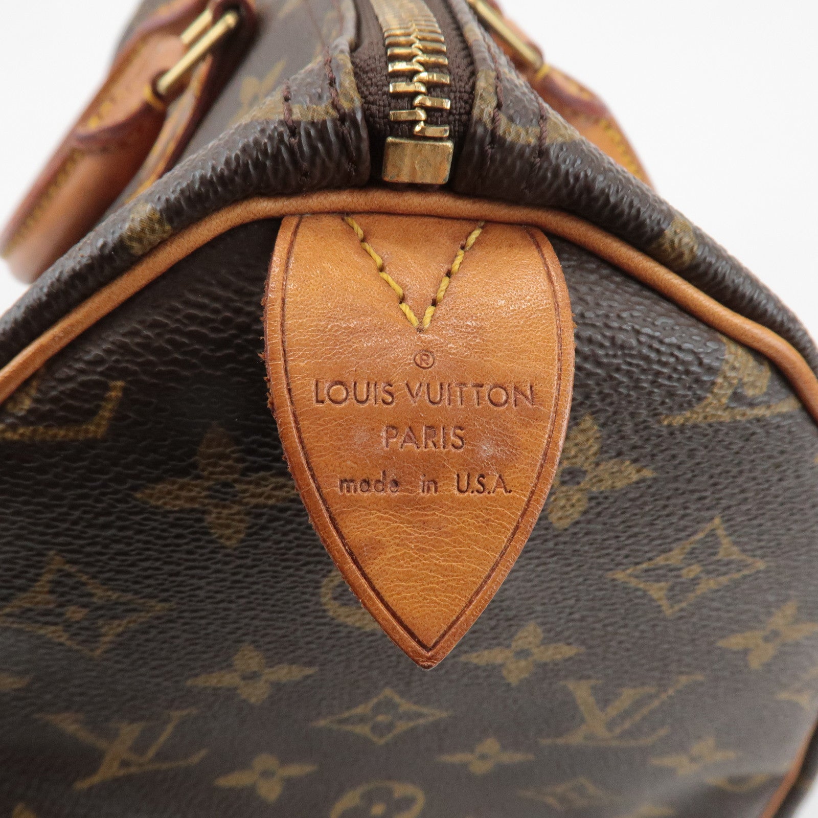 Louis Vuitton Monogram Speedy 35 Boston Bag Hand Bag M41524