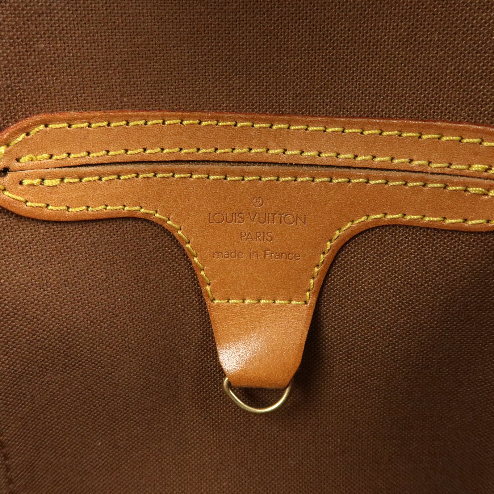 Louis Vuitton Monogram Ellipse PM Hand Bag Brown M51127