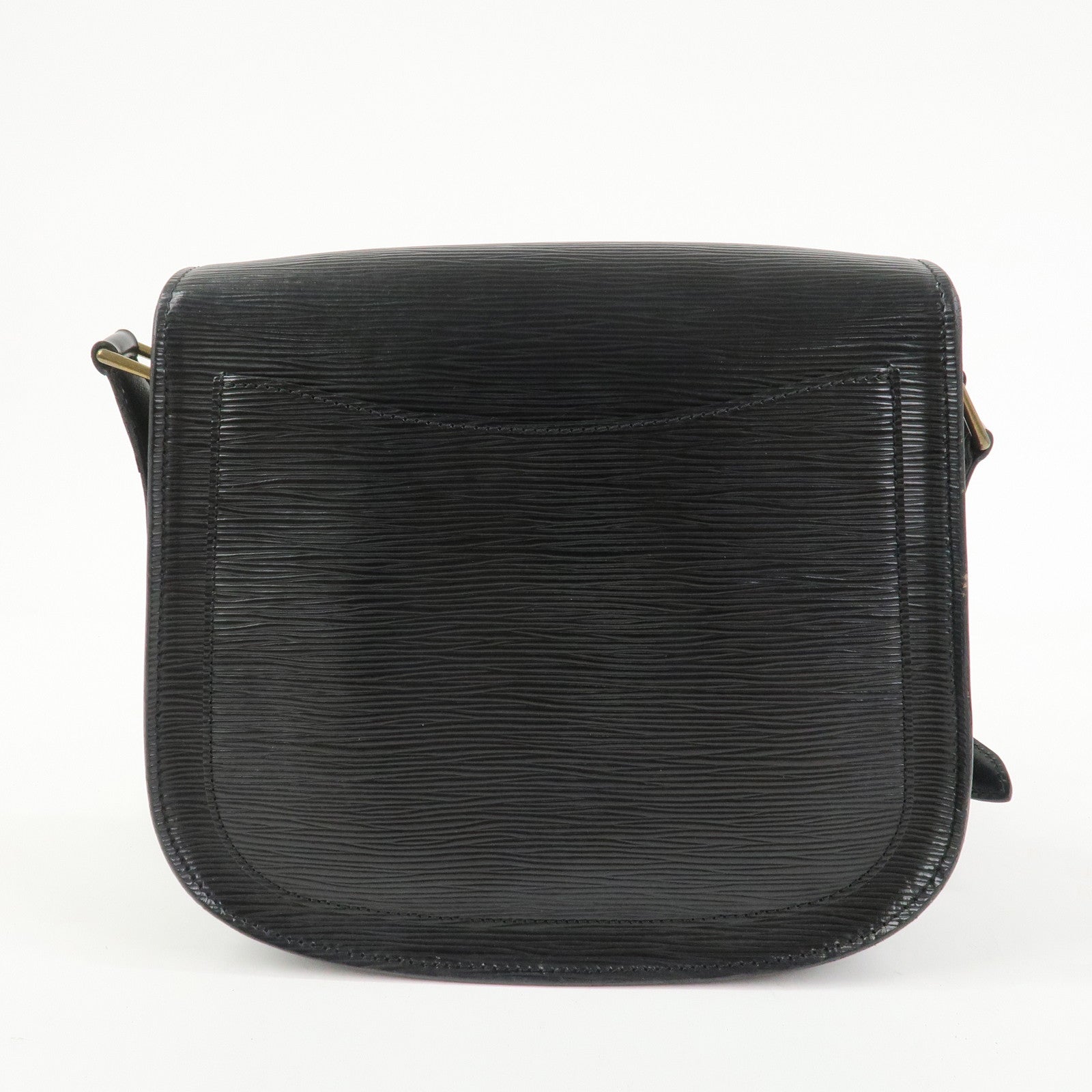 Louis Vuitton Epi Saint Cloud Shoulder Bag Black Noir M52192
