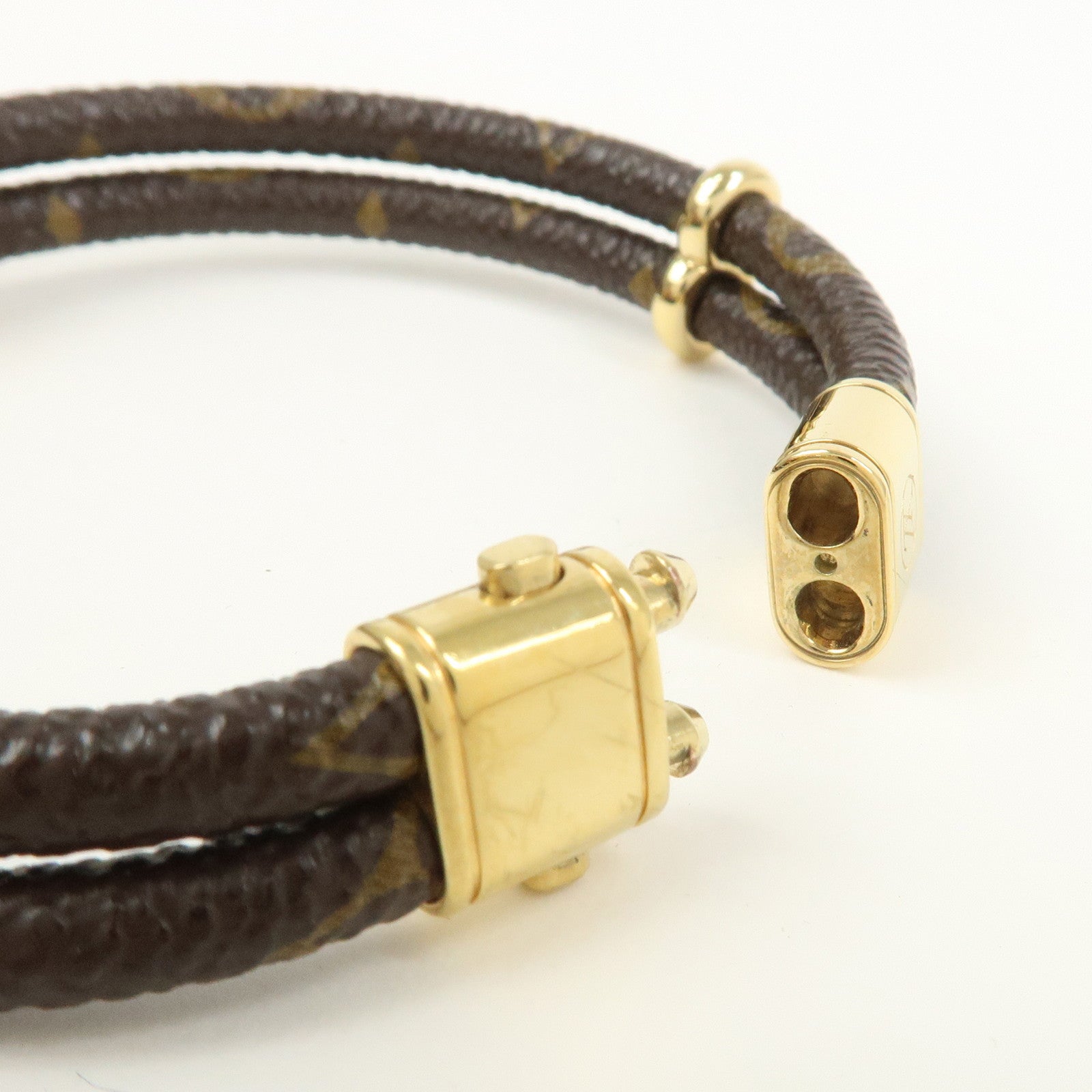 Louis Vuitton Monogram Canvas Keep It Twice Bracelet M8109