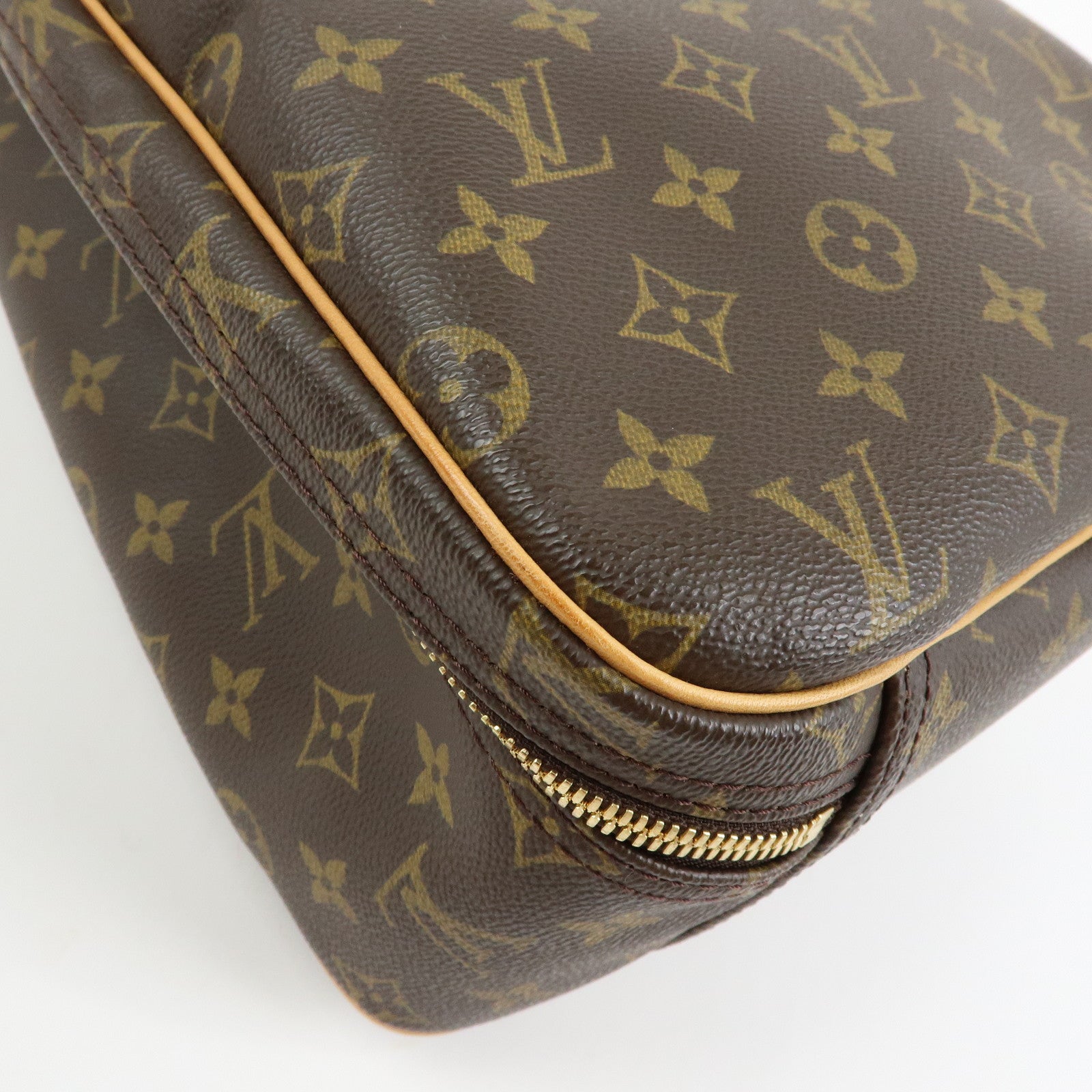 Louis Vuitton Monogram Excursion Shoes Case Hand Bag M41450
