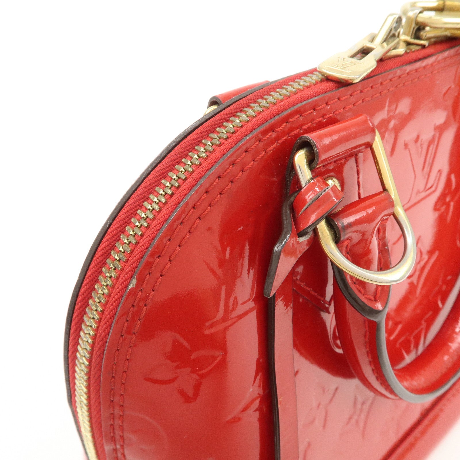Louis Vuitton Monogram Vernis Alma BB 2Way Shoulder Bag M90174 Used