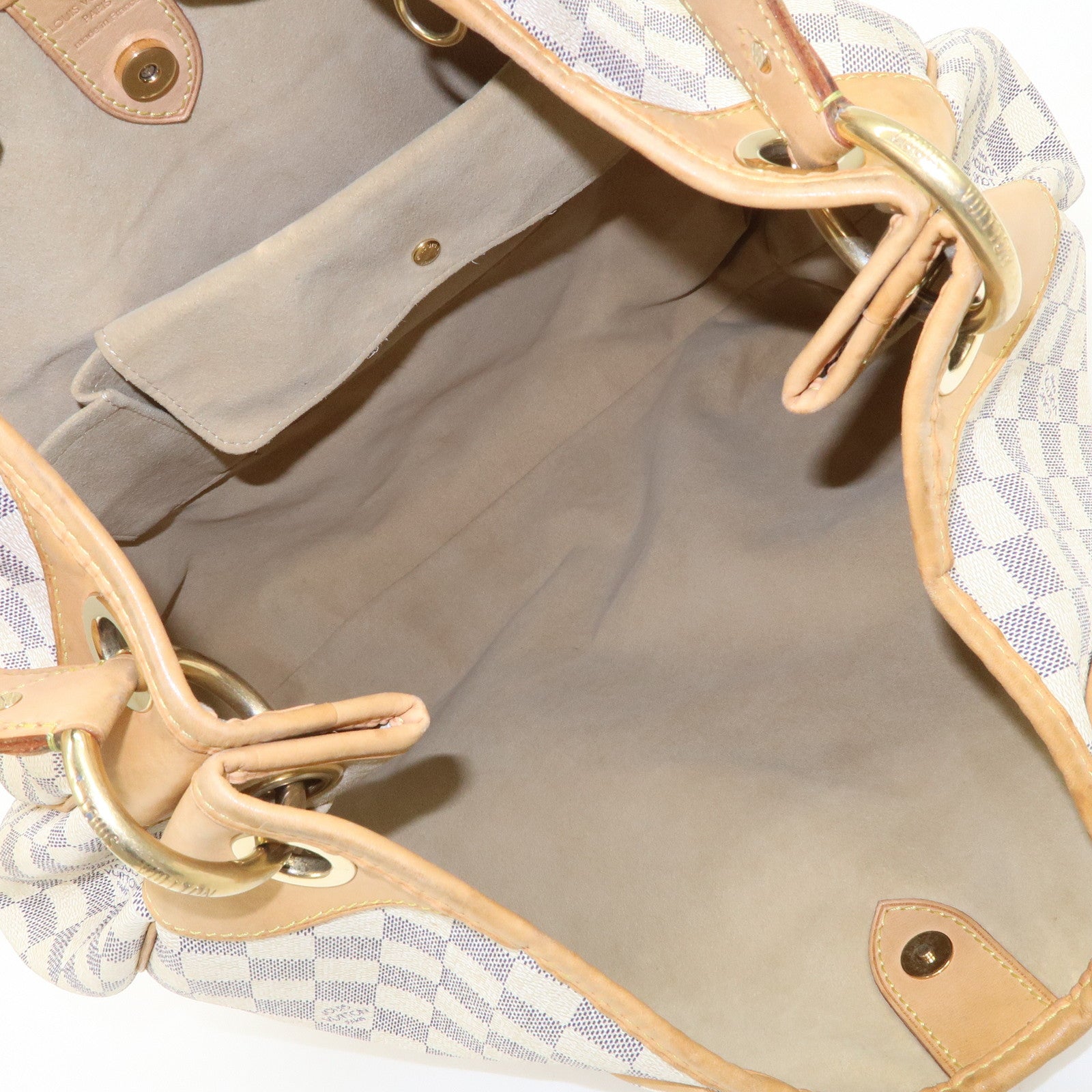 Louis Vuitton Damier Azur Canvas Galliera GM Shoulder Bag N55216