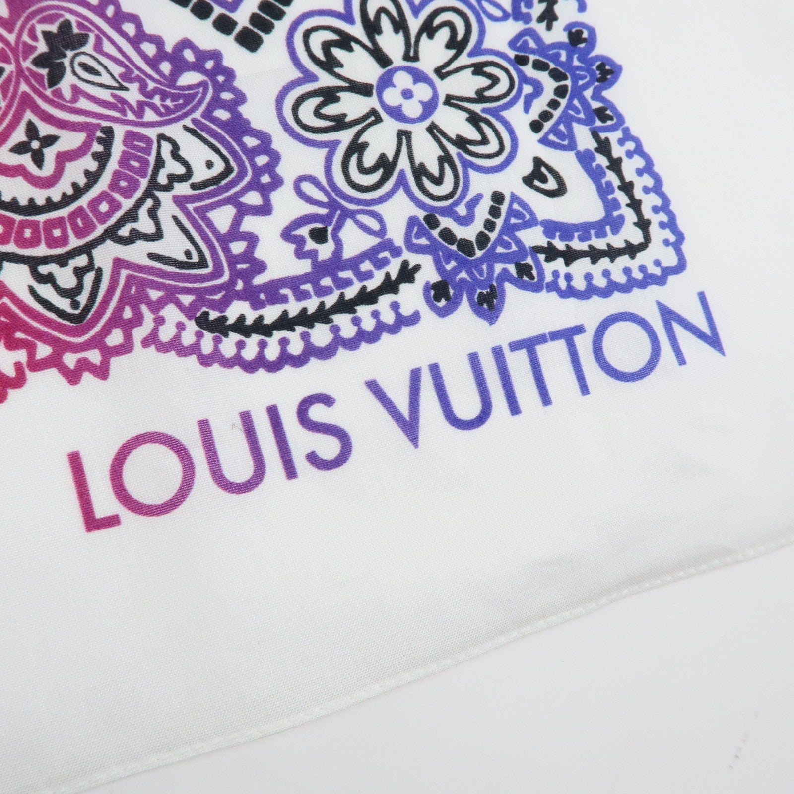 Louis Vuitton Cotton100% FRAGMENT DESIGN Scarf Bandana M73745