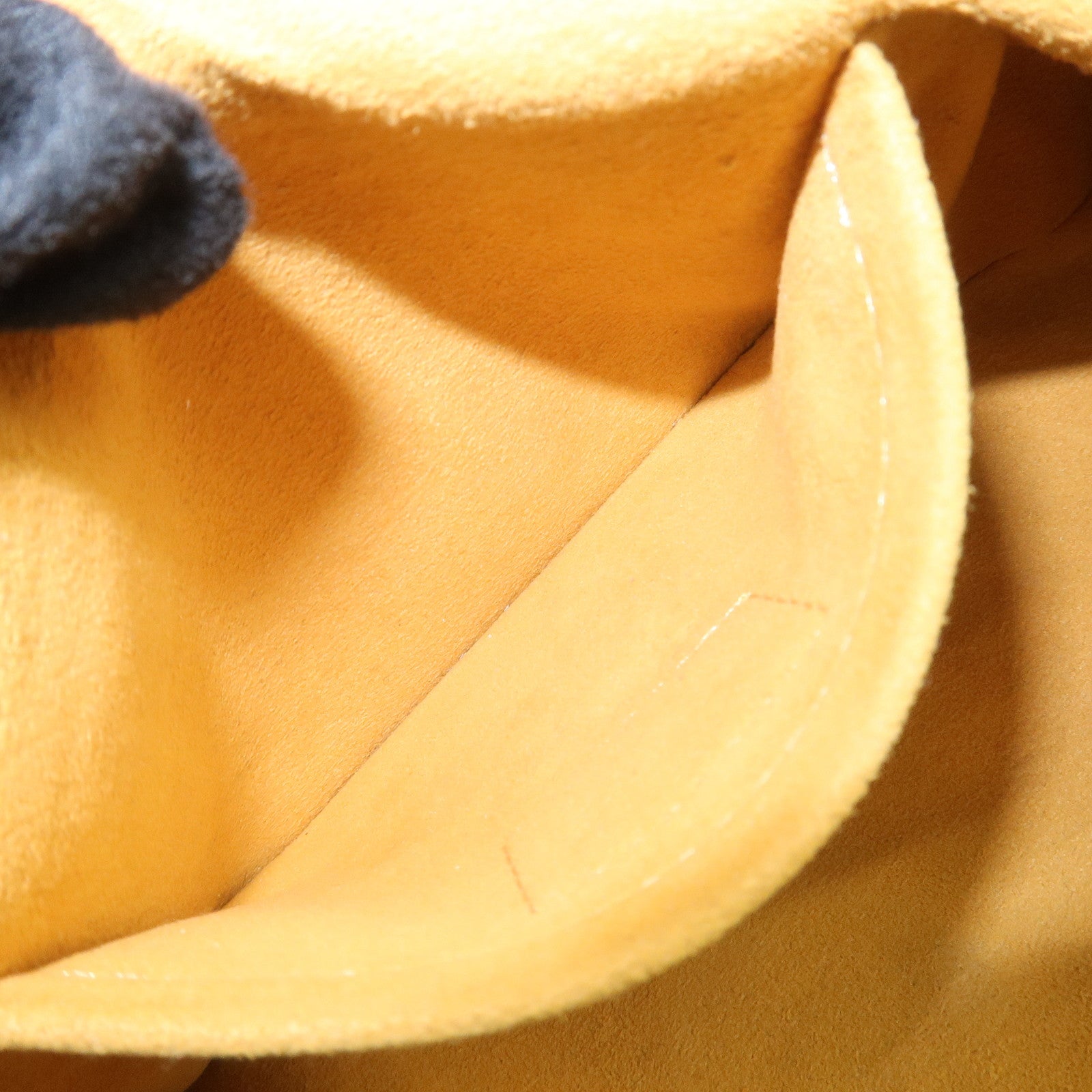 Louis Vuitton Monogram Denim Mini Pleaty Shoulder Bag Blue M95050