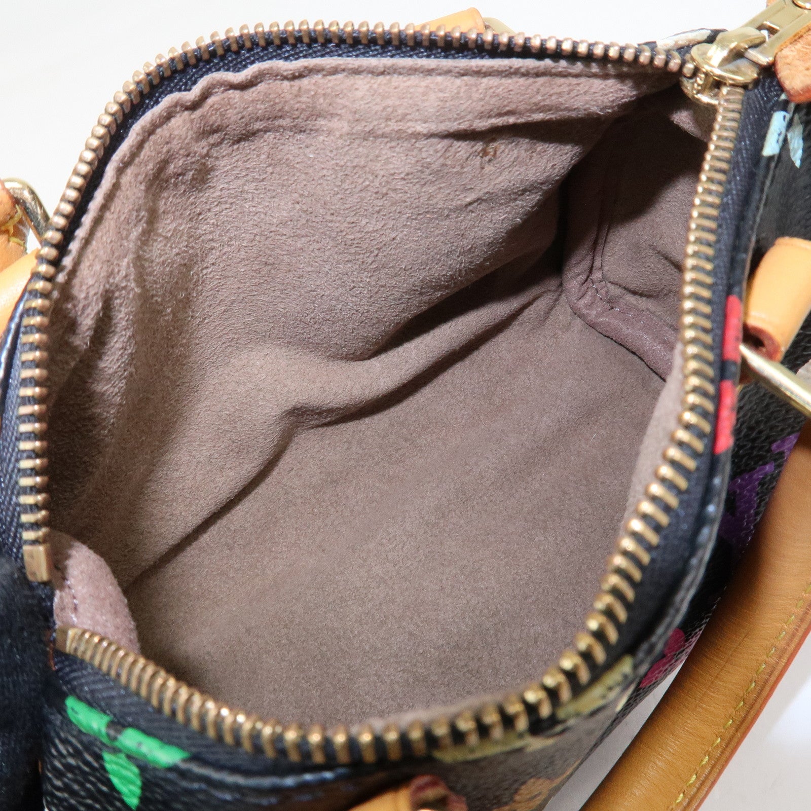 Louis Vuitton Monogram Multicolor Mini Speedy Mini Bag Noir M92644