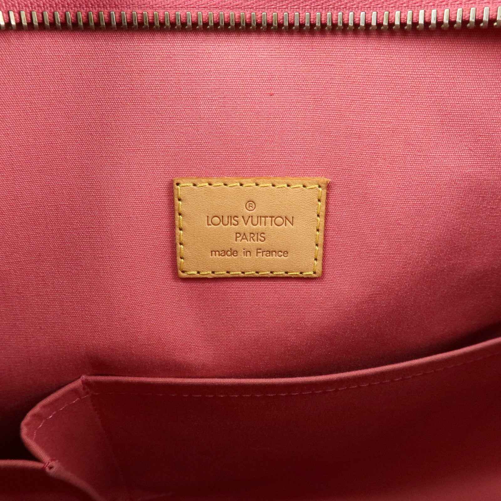 Louis Vuitton Monogram Vernis Leather Brentwood Framboise M9151F