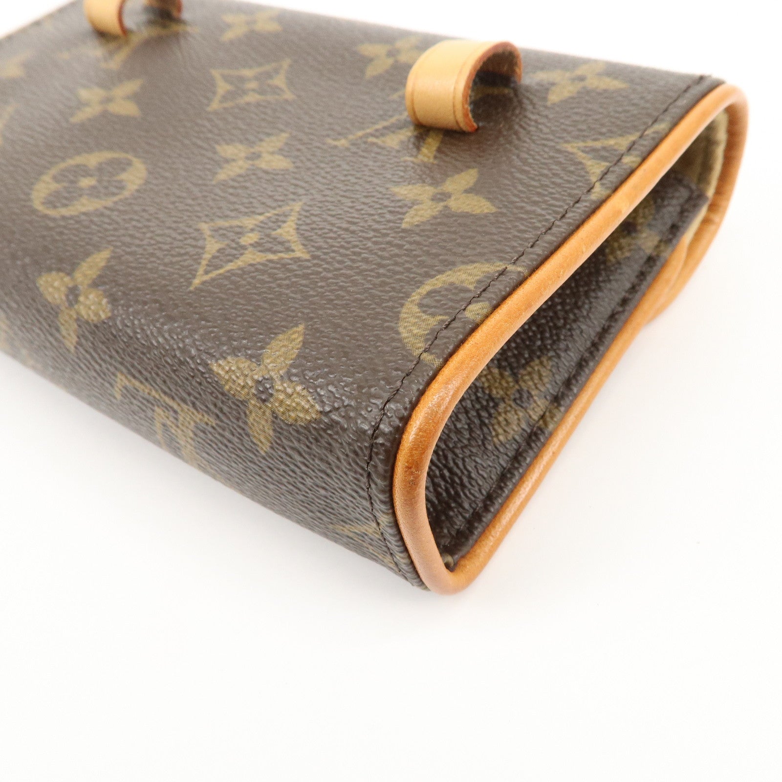 Louis Vuitton Monogram Pochette Florentine Waist Bag Belt M51855 Used