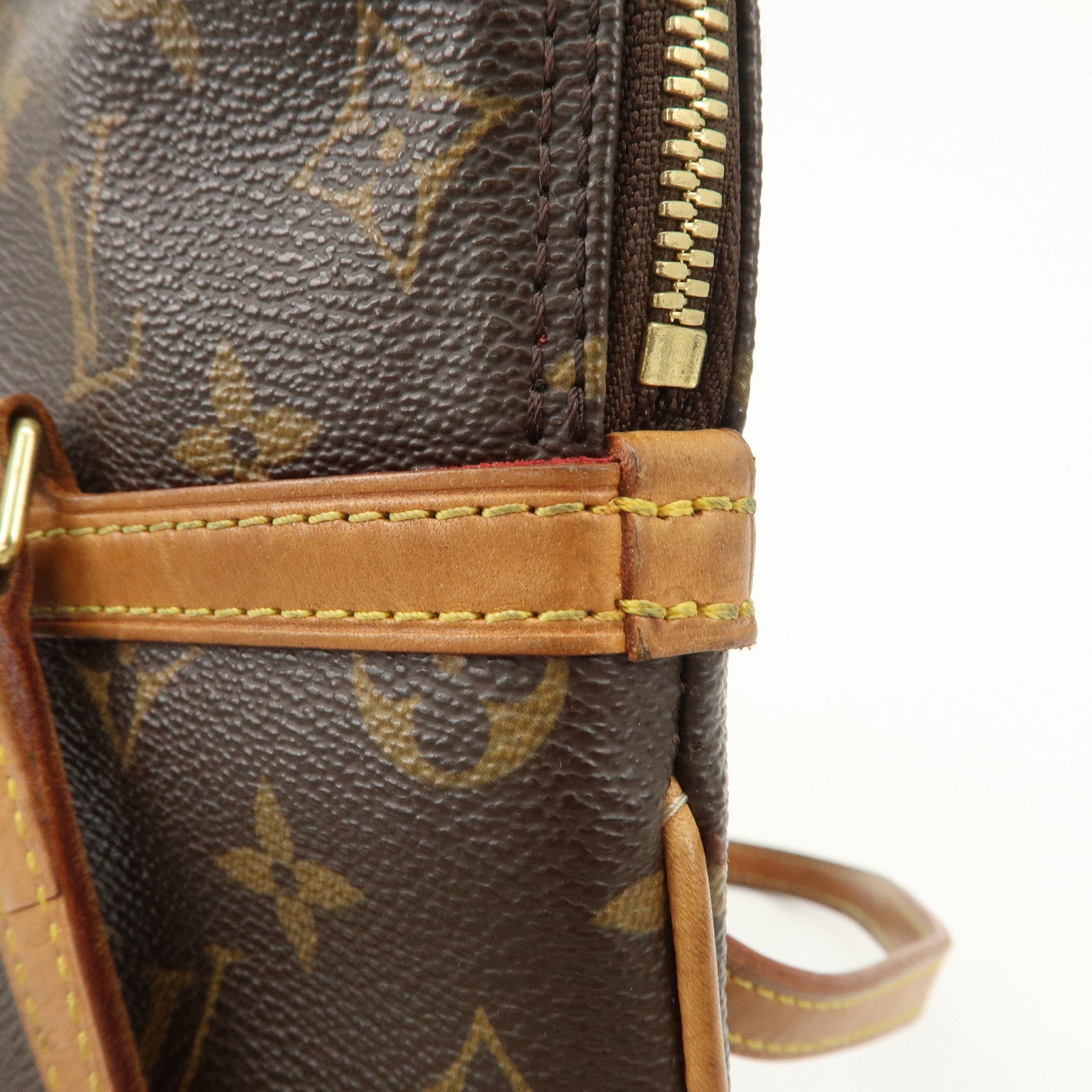 Louis Vuitton Monogram Coussin GM Hand Bag Shoulder Bag Brown M51141 Used