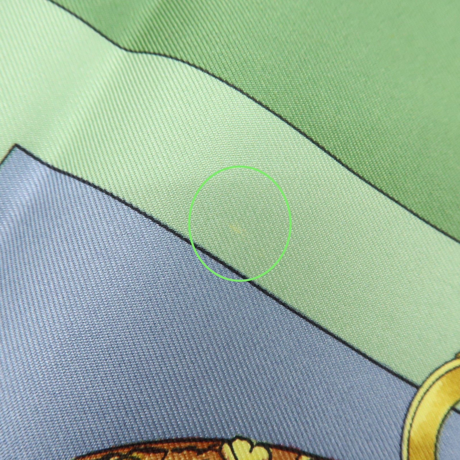 HERMES Carre 90 Silk 100% Scarf la ronde des heures Green Gray Pink