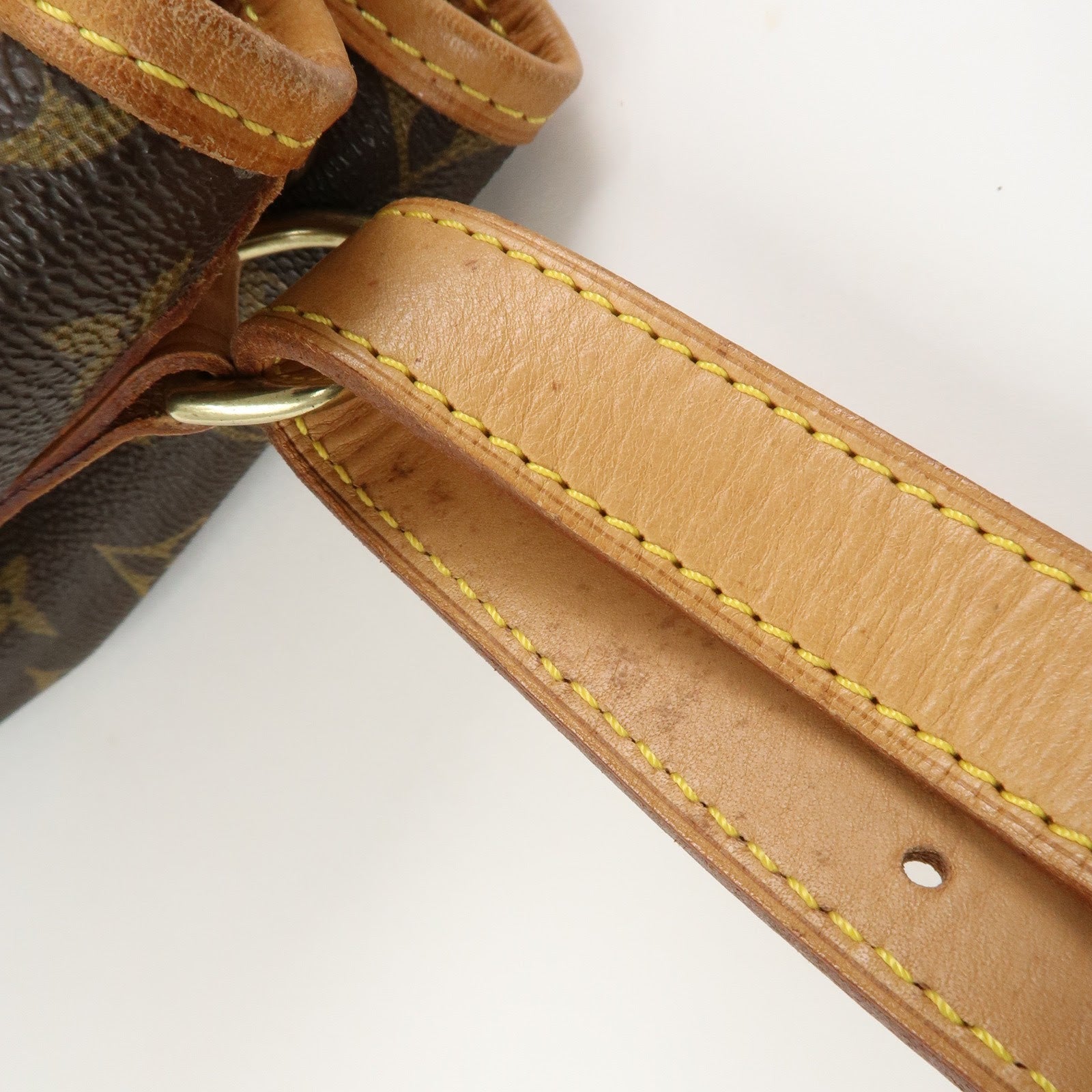 Louis Vuitton Monogram Noe Shoulder Bag Hand Bag Brown M42224 Used