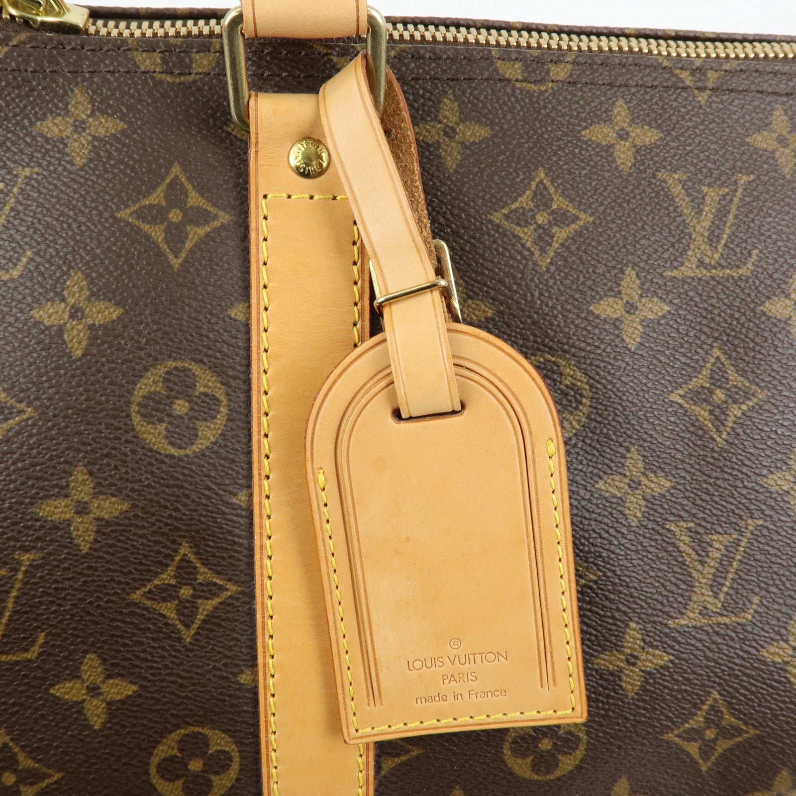 Louis Vuitton Monogram Keep All Bandouliere 55 Boston Bag M41414