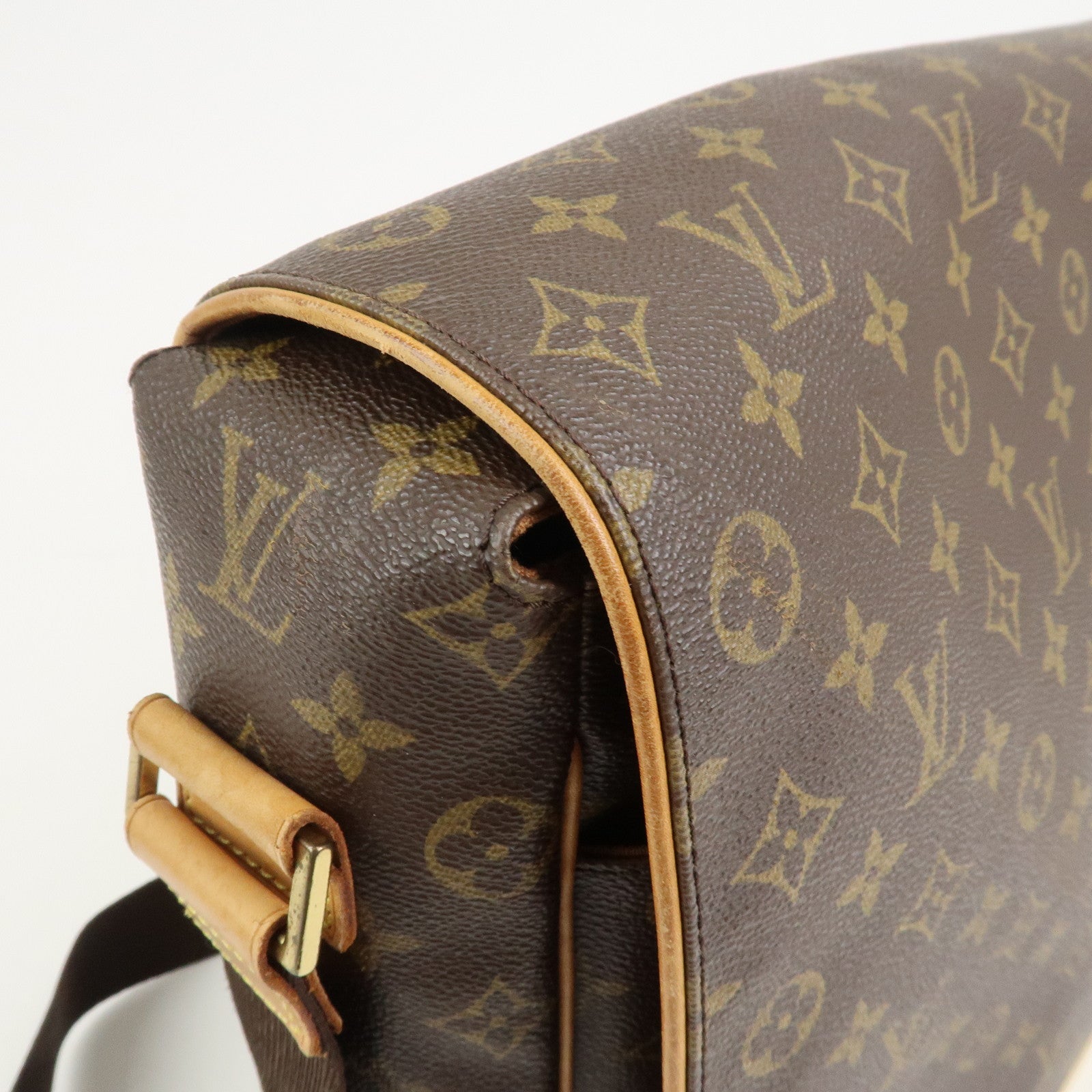 Louis Vuitton Monogram Abbesses Messenger Bag Brown M45257