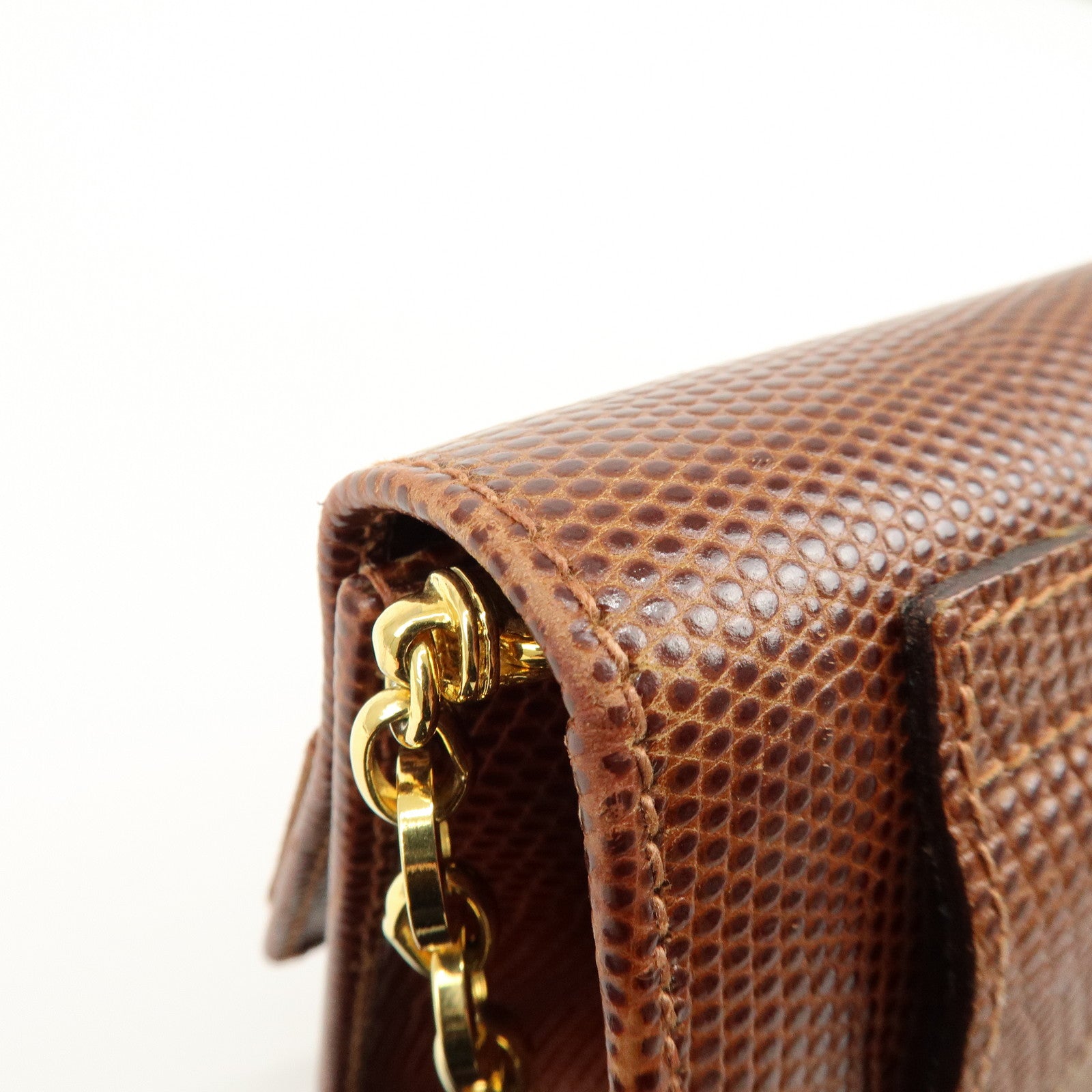 Ferragamo Vara Ribbon Embossed Leather 3Way Shoulder Waist Bag
