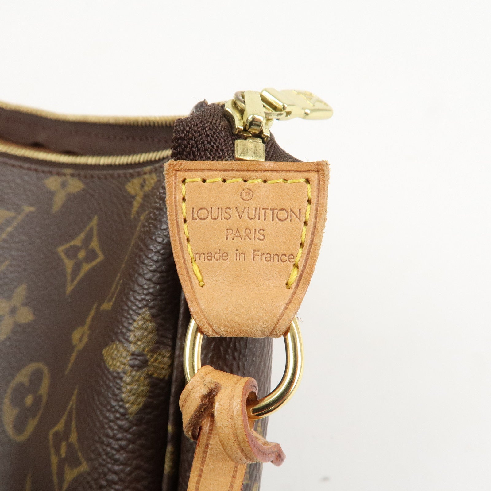 Louis Vuitton Monogram Pochette Accessoires Hand Bag Brown M51980 Used