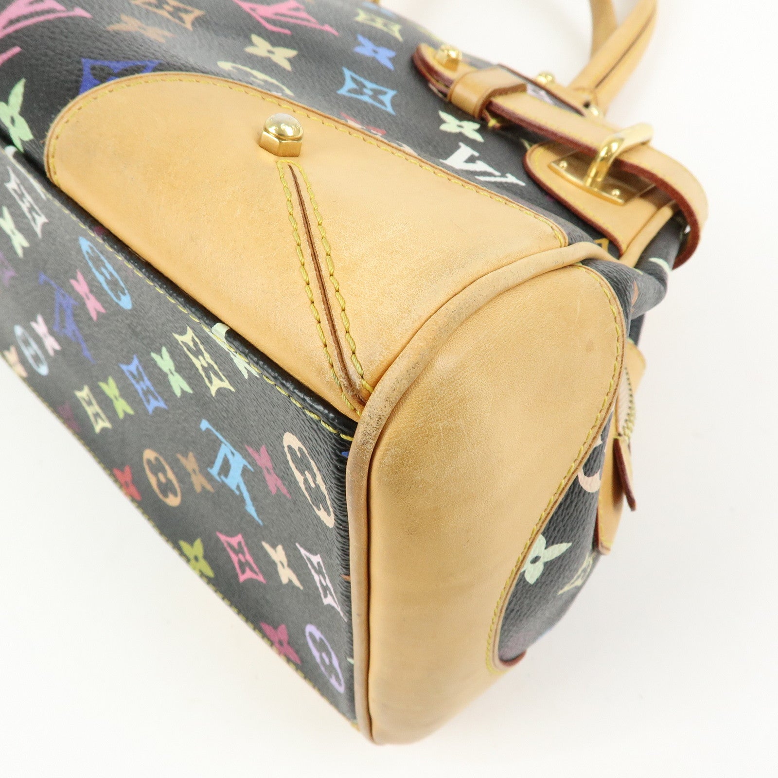 Louis Vuitton Monogram Multicolor Claudia Hand Bag Noir M40194