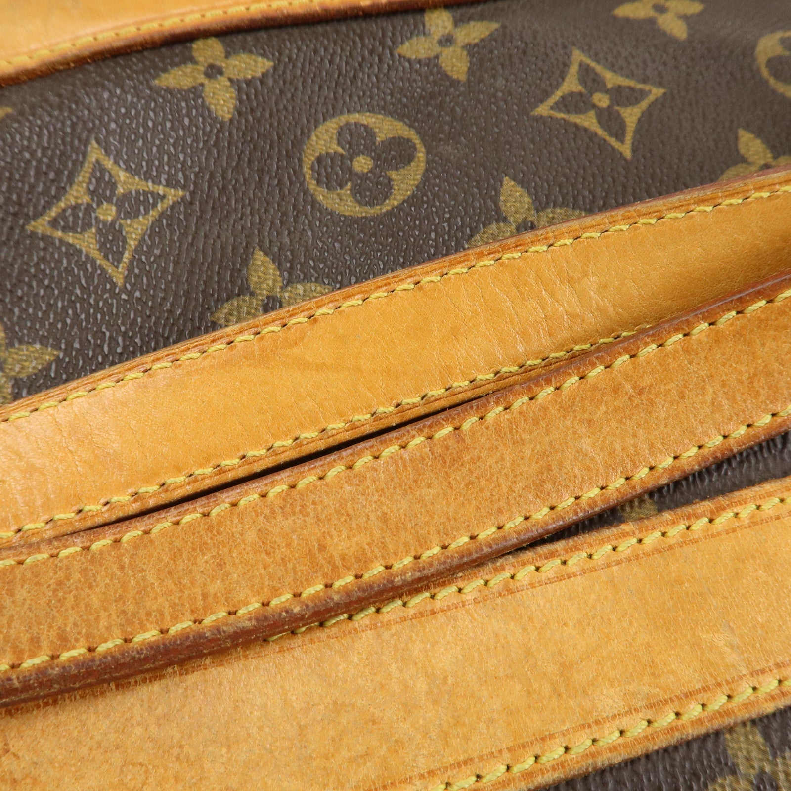 Louis Vuitton Monogram Randonnee PM Shoulder Bag Brown M42243