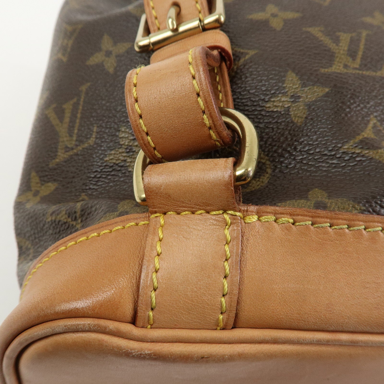 Louis Vuitton Monogram Canvas Montsouris MM Backpack Brown M51136