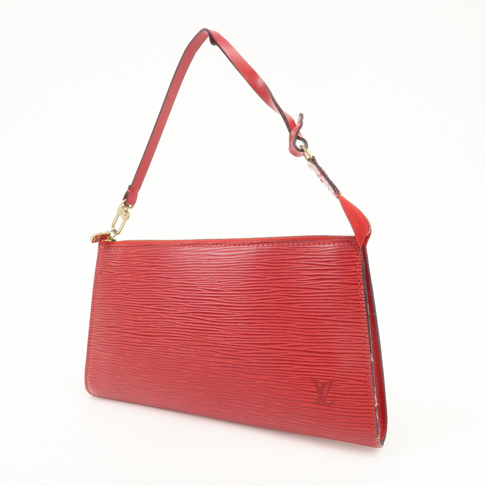 Louis Vuitton Epi Pochette Accessoires Pouch Castilian Red M52947
