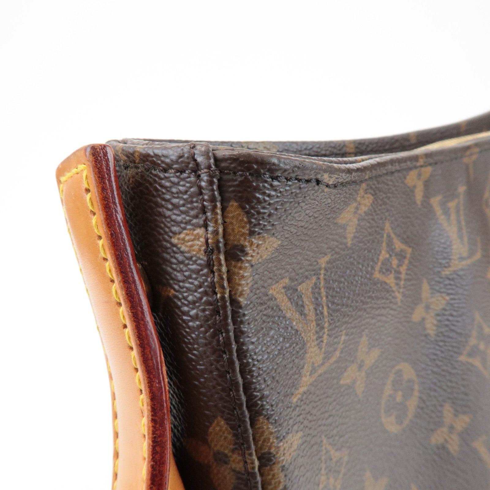 Louis Vuitton Monogram Looping GM Shoulder Bag Brown M51145