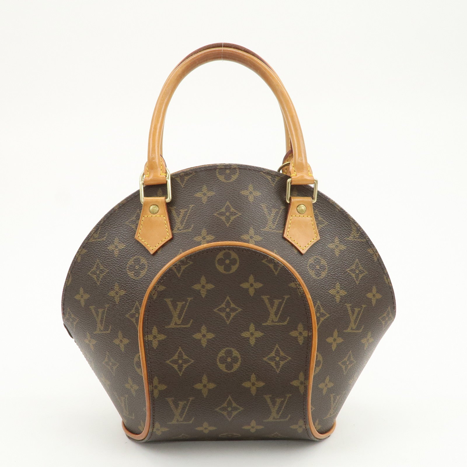 Louis Vuitton Monogram Canvas Ellipse PM Hand Bag Brown M51127