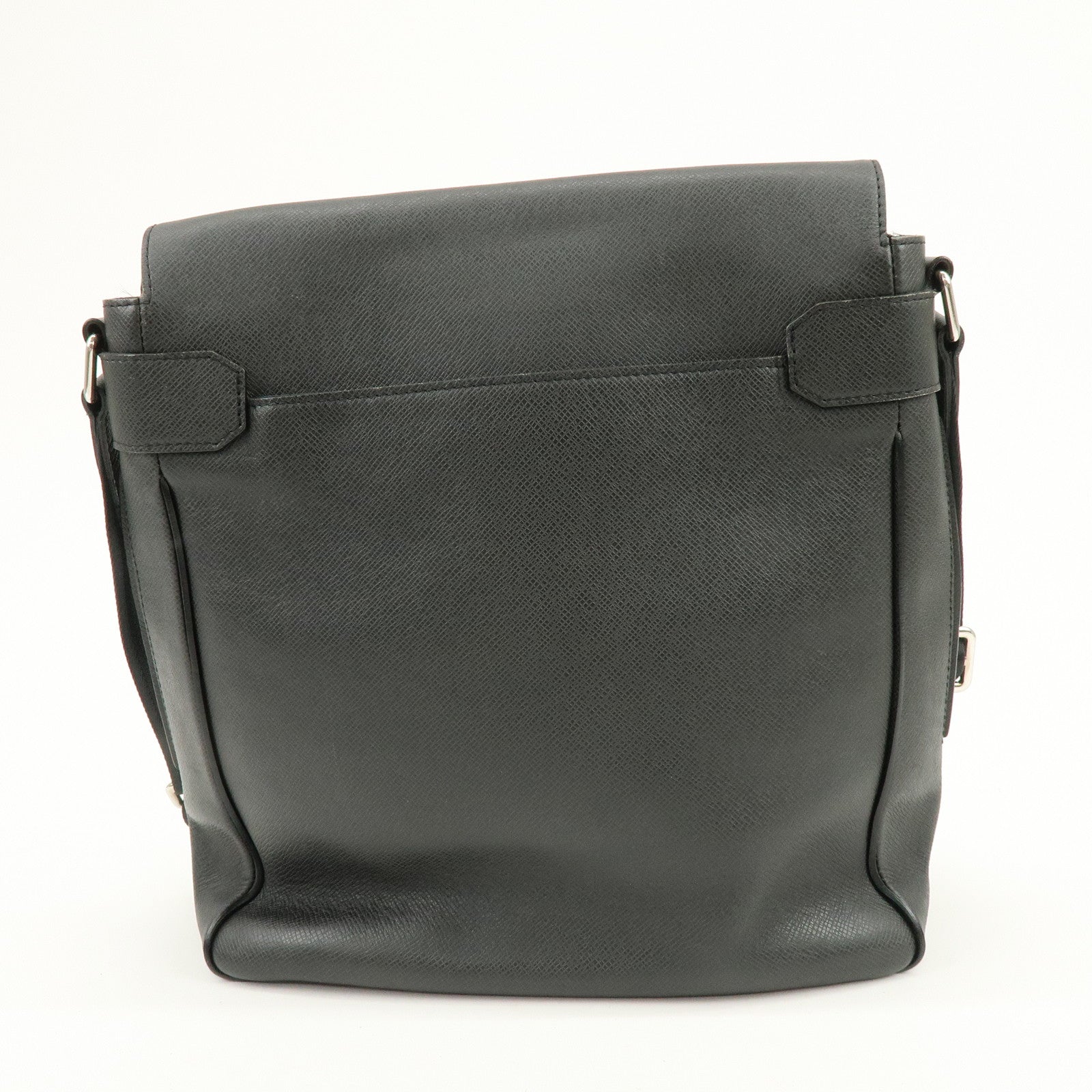 Louis Vuitton Taiga Leather Romain Shoulder Bag Ardoise M32852