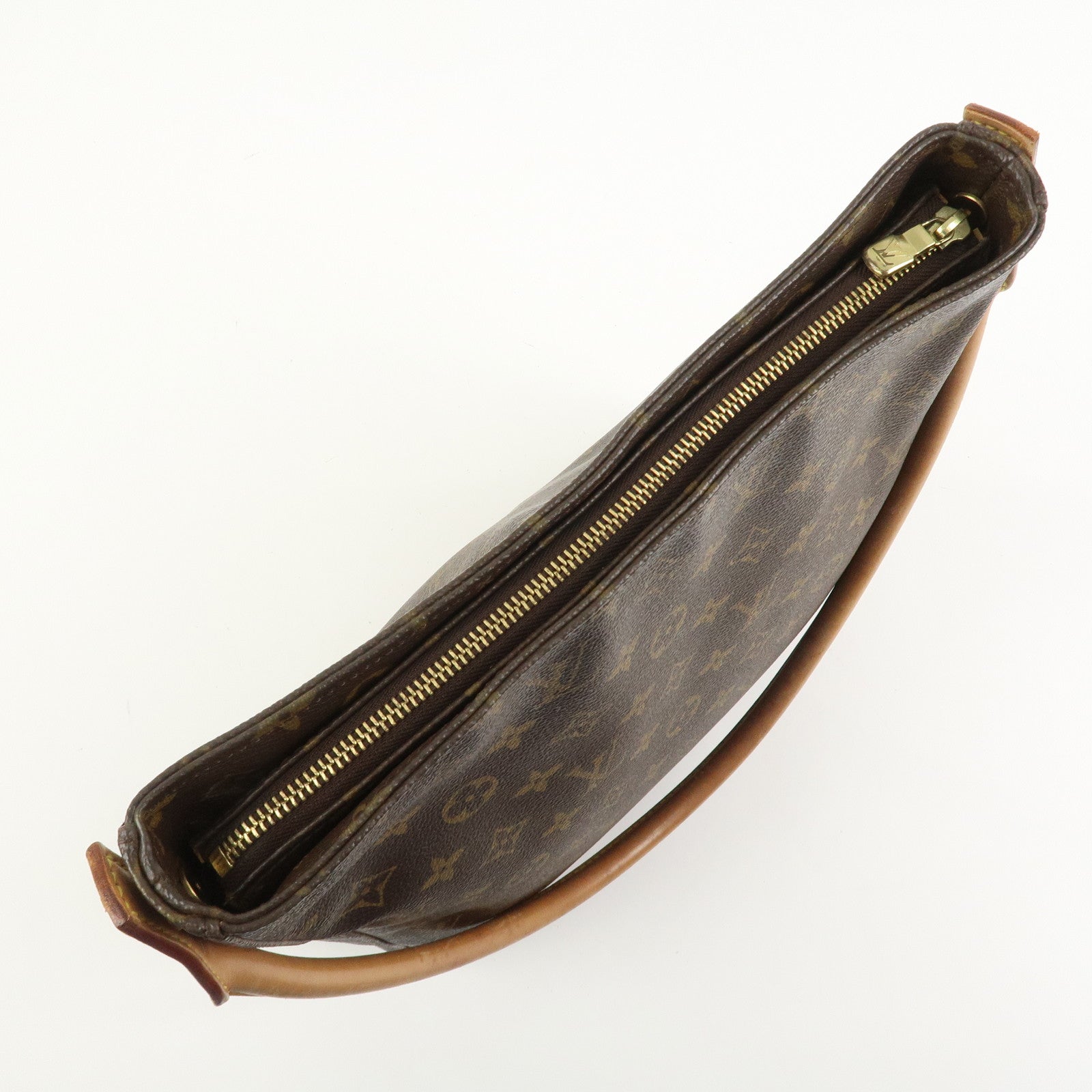 Louis Vuitton Monogram Looping GM Shoulder Bag Brown M51145
