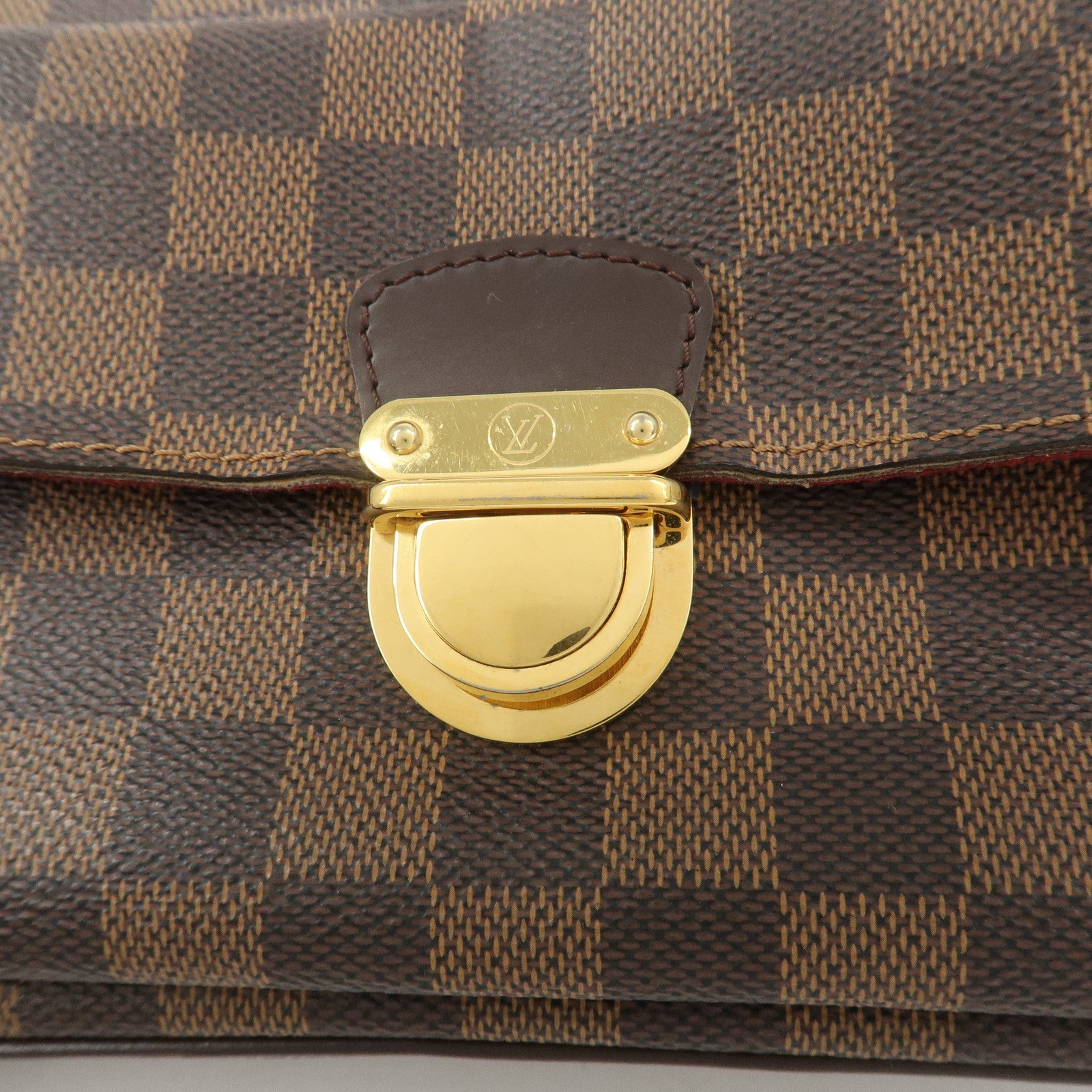 Louis Vuitton Damier Ravello GM Shoulder Bag Brown N60006