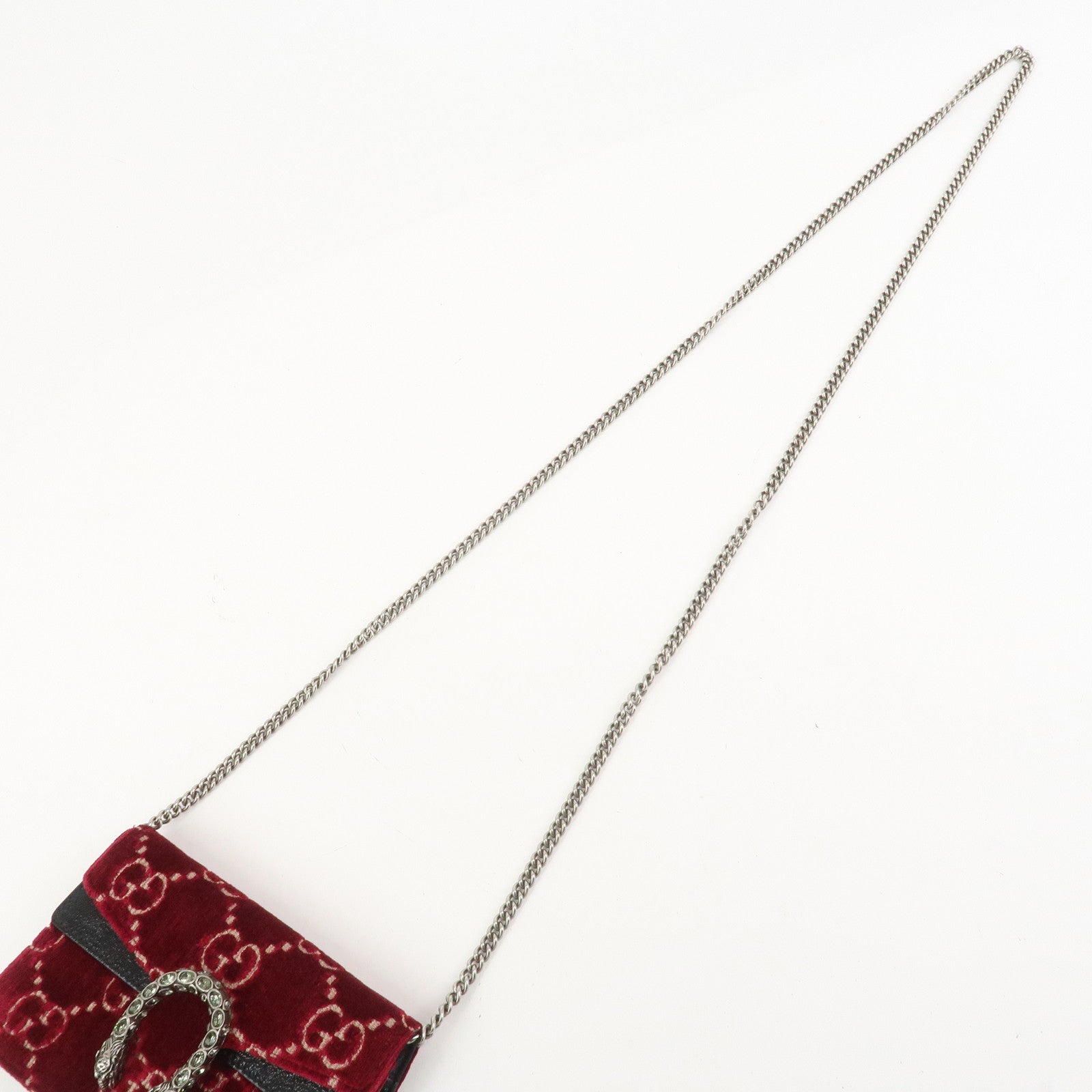 GUCCI Dionysus Super Mini Bag Leather Chain Shoulder Bag 476432