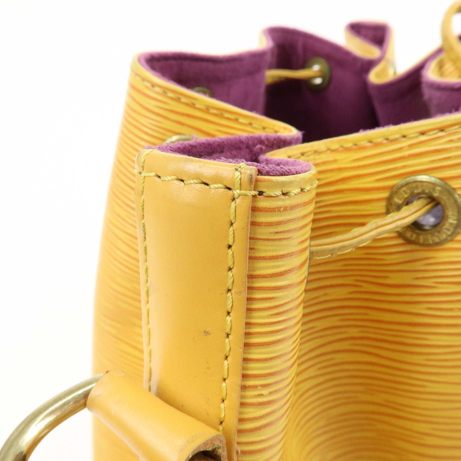 Louis Vuitton Epi Petit Noe Shoulder Bag Tassili Yellow M44109