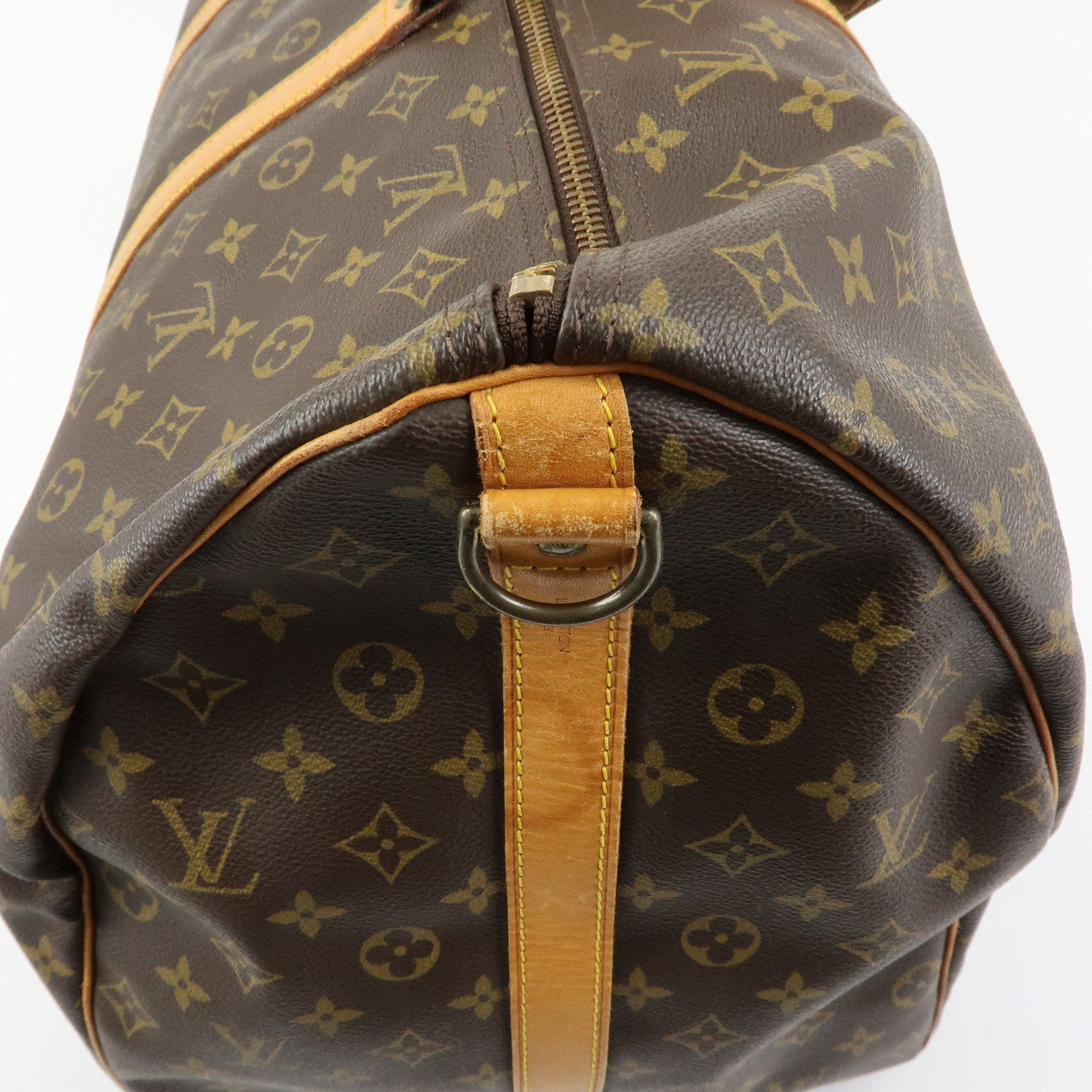 Louis Vuitton Monogram Keep All Bandouliere 60 Boston Bag M41412