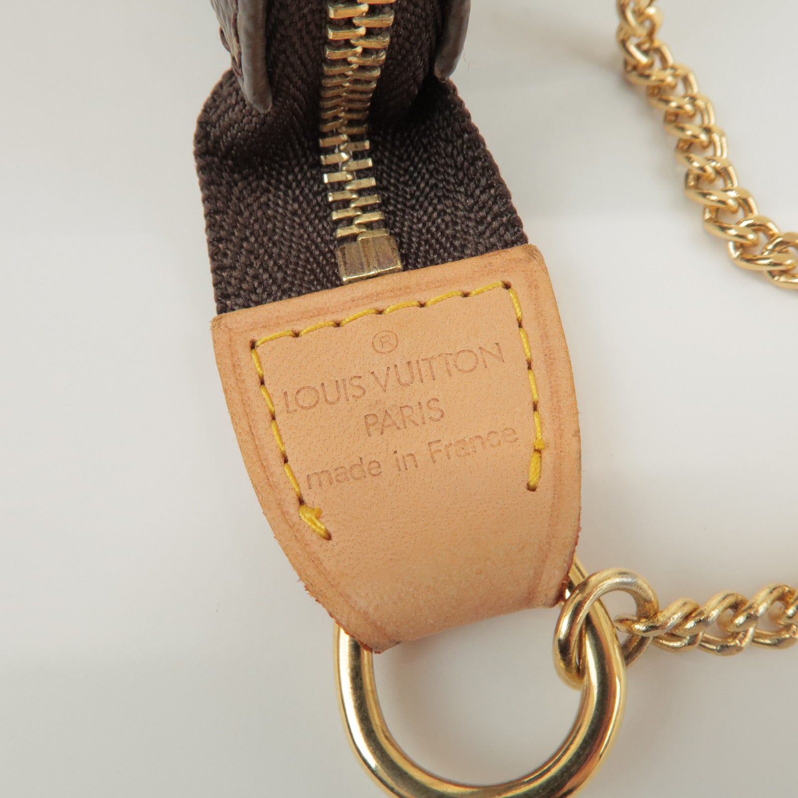 Louis Vuitton Monogram Pouch for Bucket PM Bag Pouch Brown