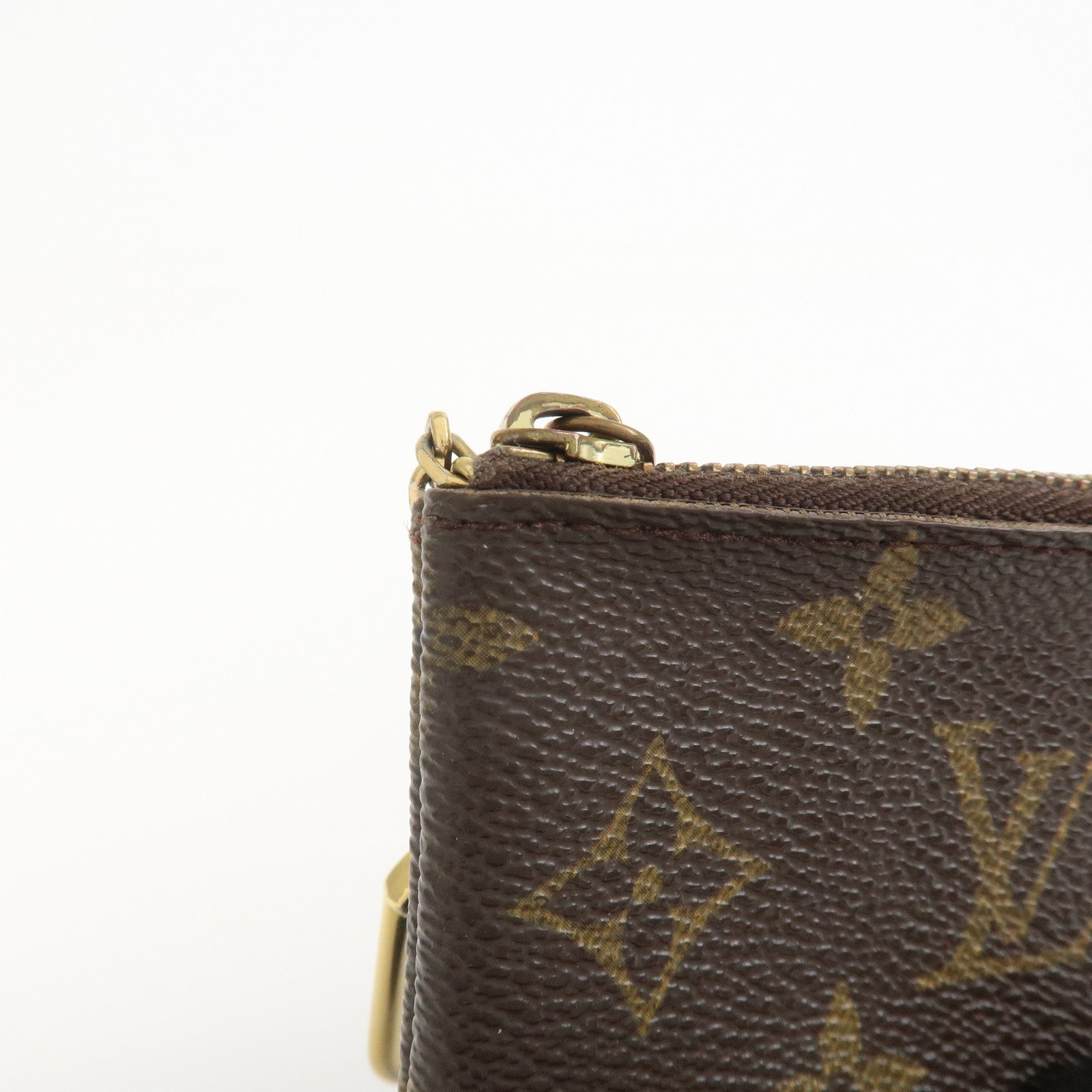 Louis Vuitton Monogram Pochette Cles Coin Case Key Case M62650