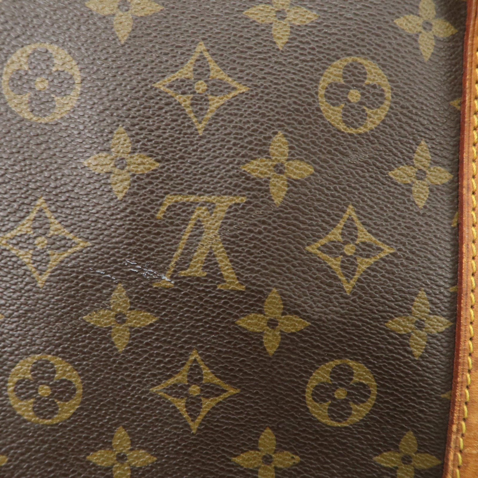 Louis Vuitton Monogram Keep All 60 Boston Bag Brown M41422